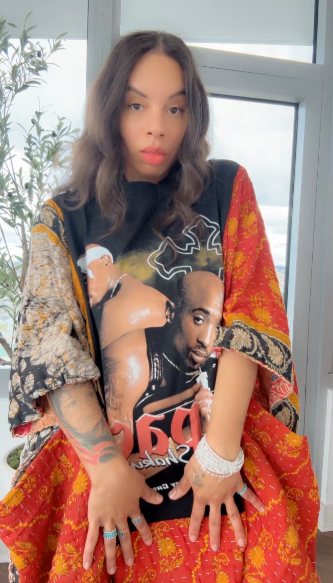Tupac Original Kantha Band Tee Muu (Premium)