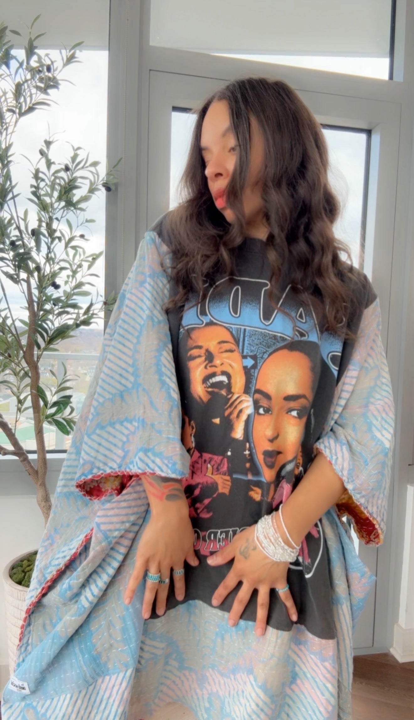 Sade Original Kantha Band Tee Muu (Premium)