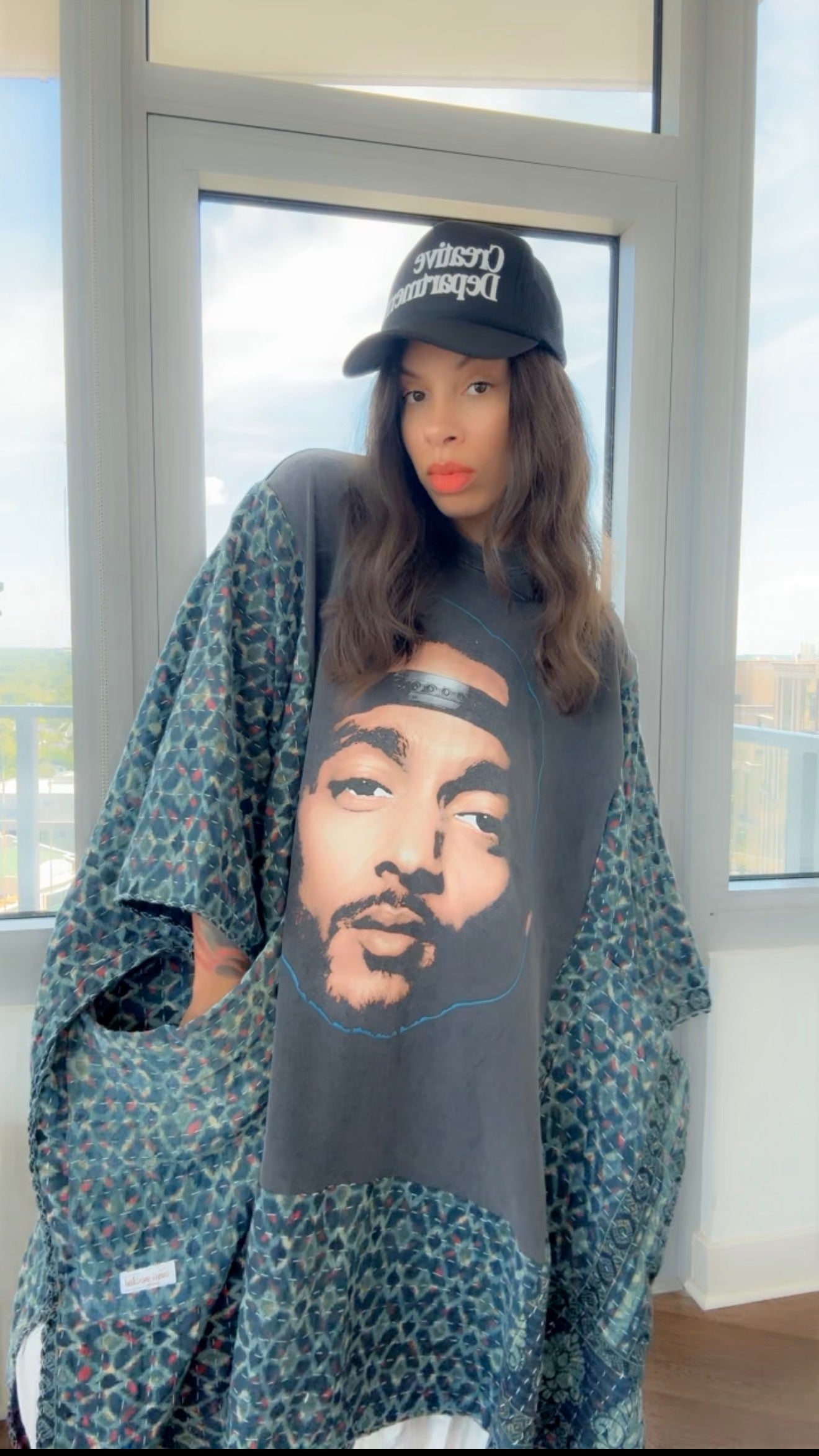 * 8/28 Drop Nipsey Hussle (Hand Dyed) Original Kantha Band Tee Muu (Top Tier Premium) Collectors Vault