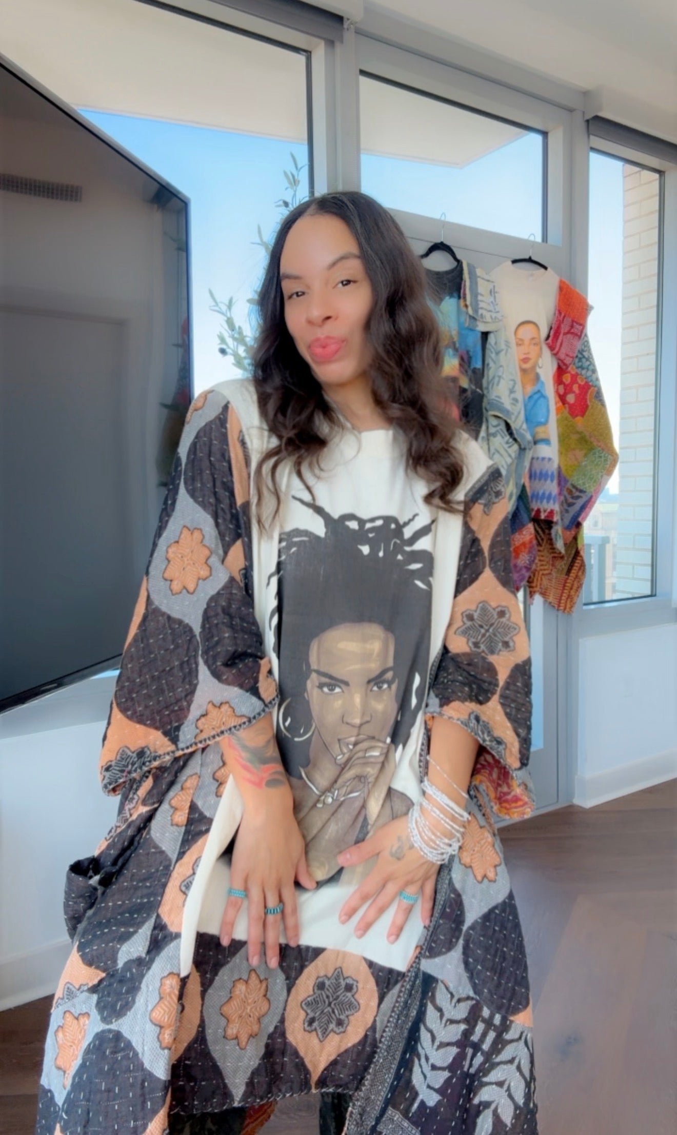 Lauryn Hill Original Kantha Band Tee Muu
