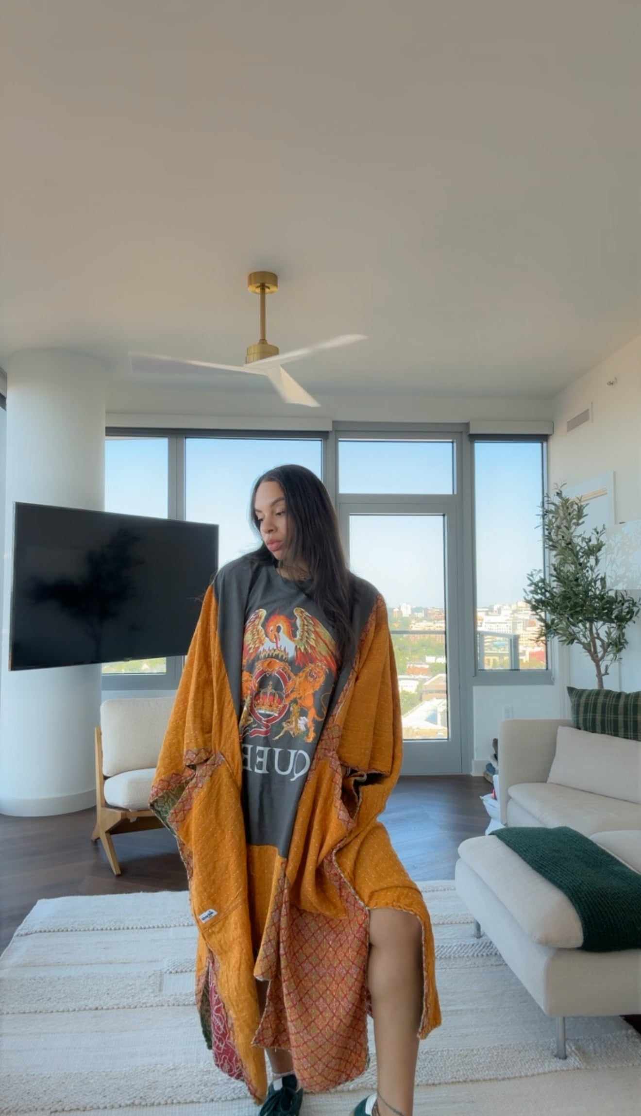 *Queen Original Kantha Band Tee Muu
