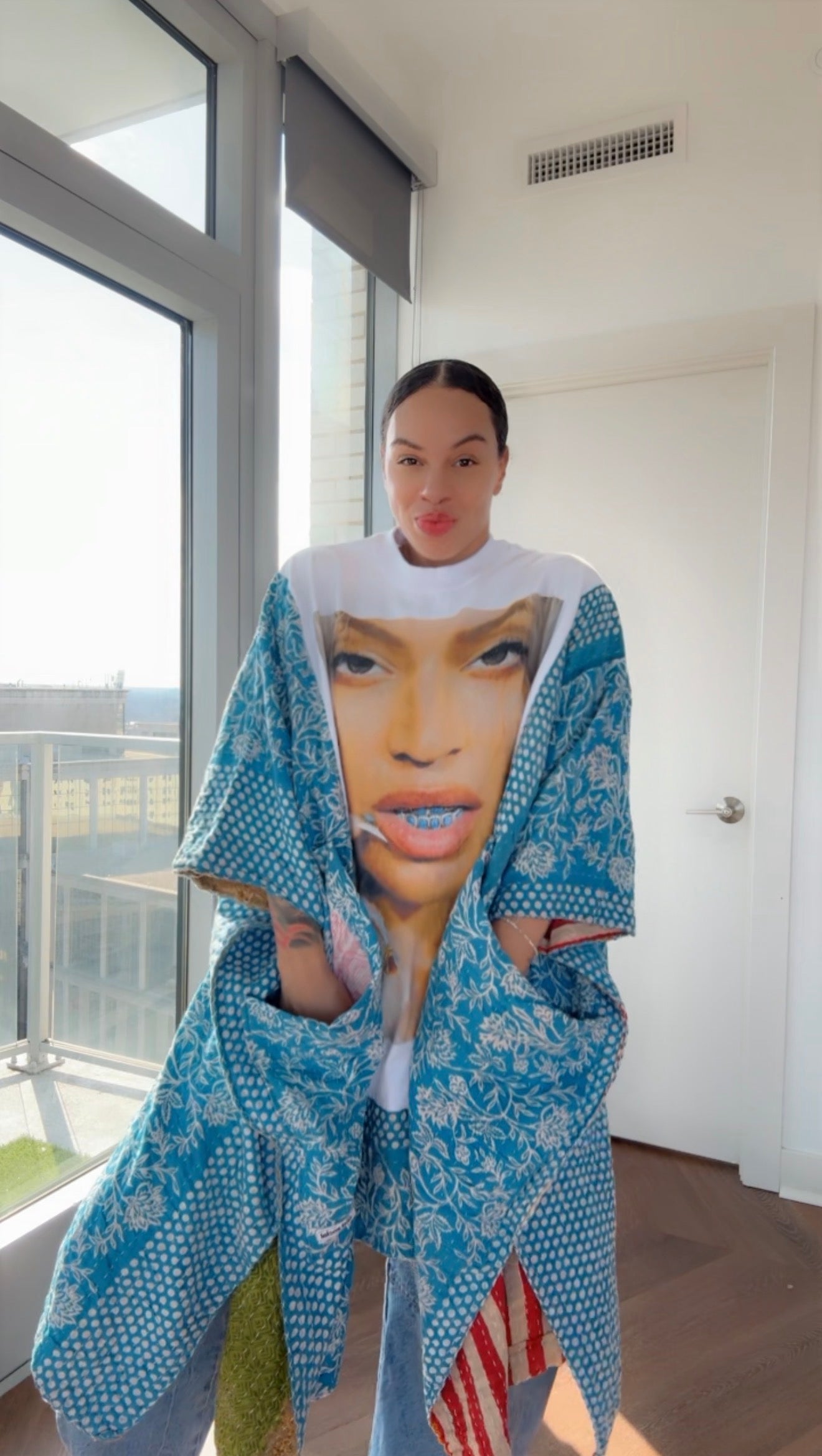 ** Beyoncé Original Kantha Band Tee Muu (Premium)