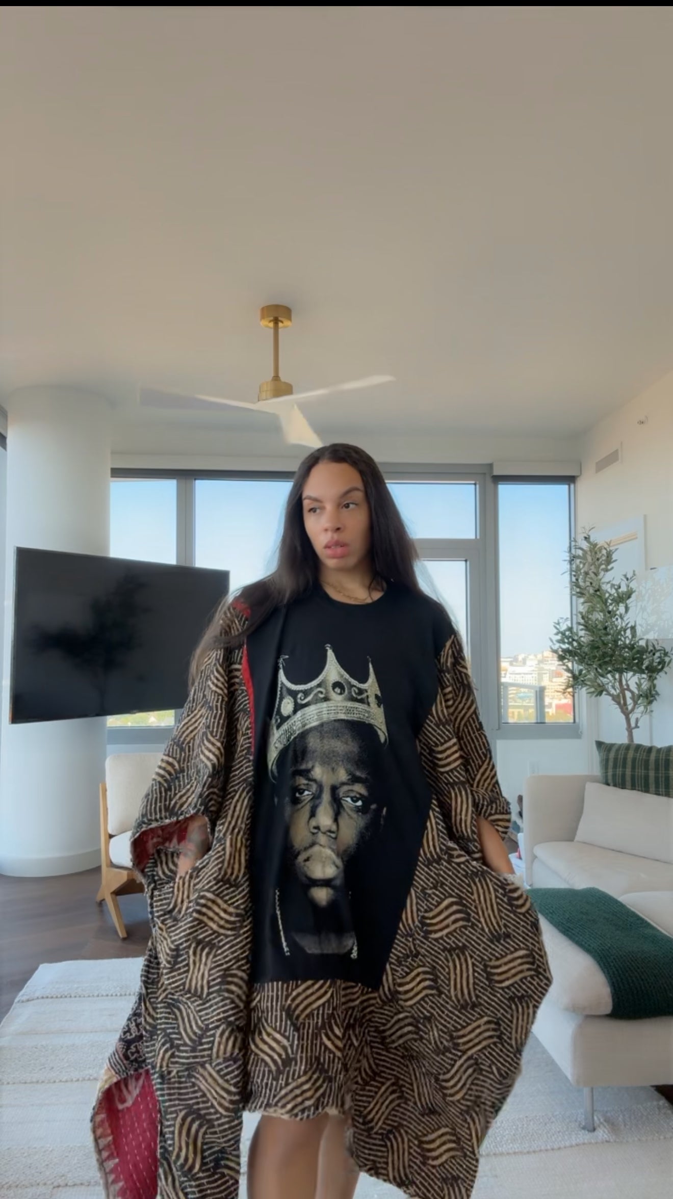 *Notorious B.I.G Original Kantha Band Tee Muu