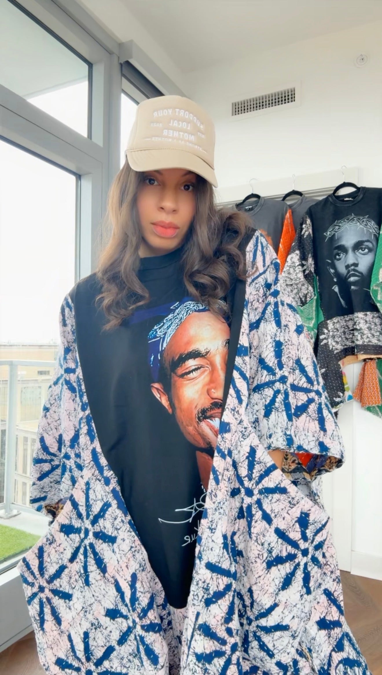 * 7/24 Drop Tupac Original Kantha Band Tee Muu (Top Tier Premium) Collectors Vault