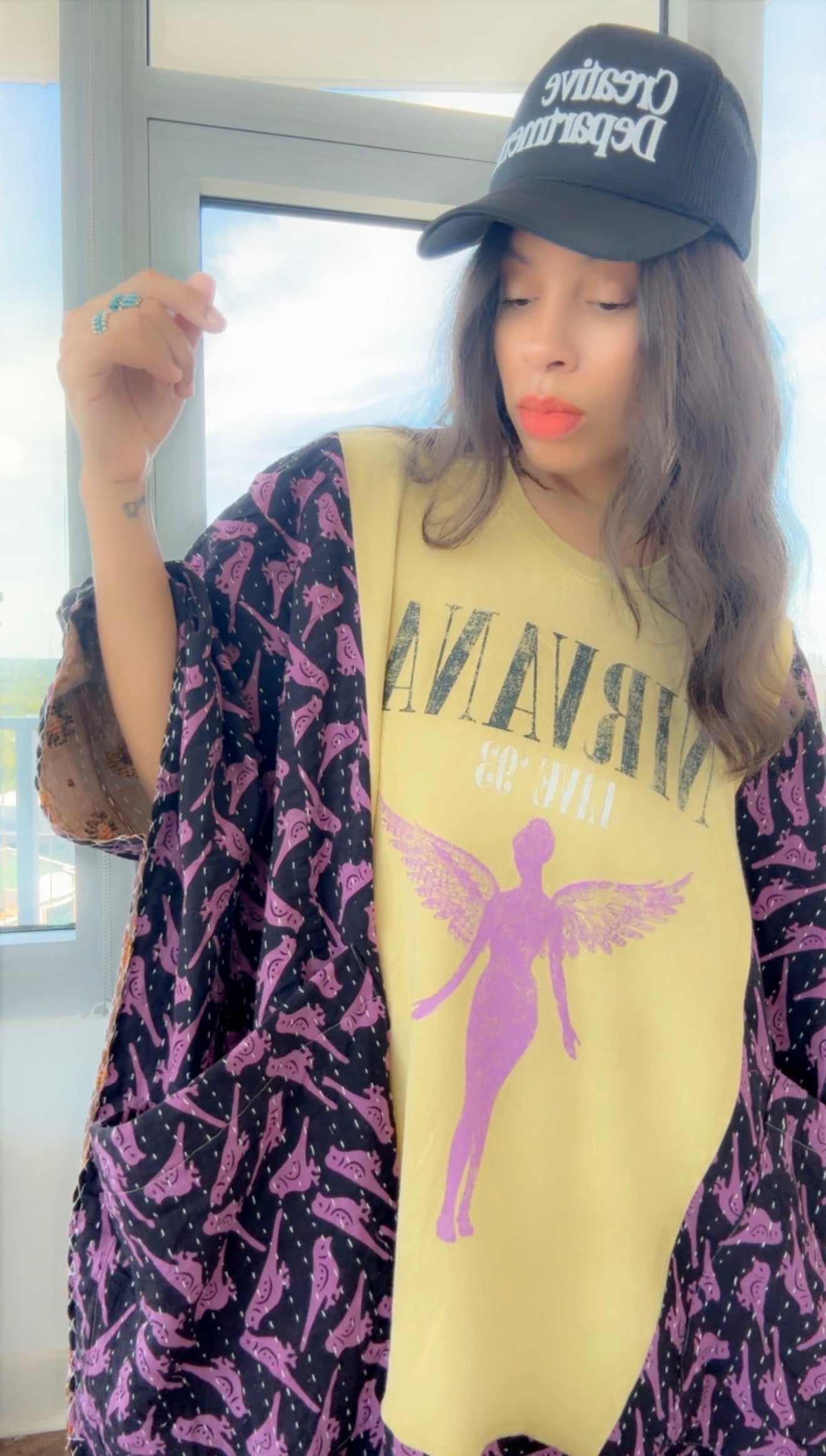 * 8/28 Drop Nirvana Original Kantha Band Tee Muu (Top Tier Premium) Collectors Vault