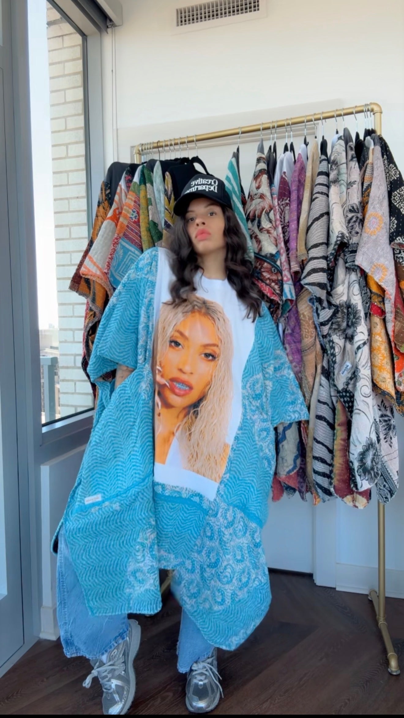 * Beyoncé Original Kantha Band Tee Muu (Top Tier Premium)