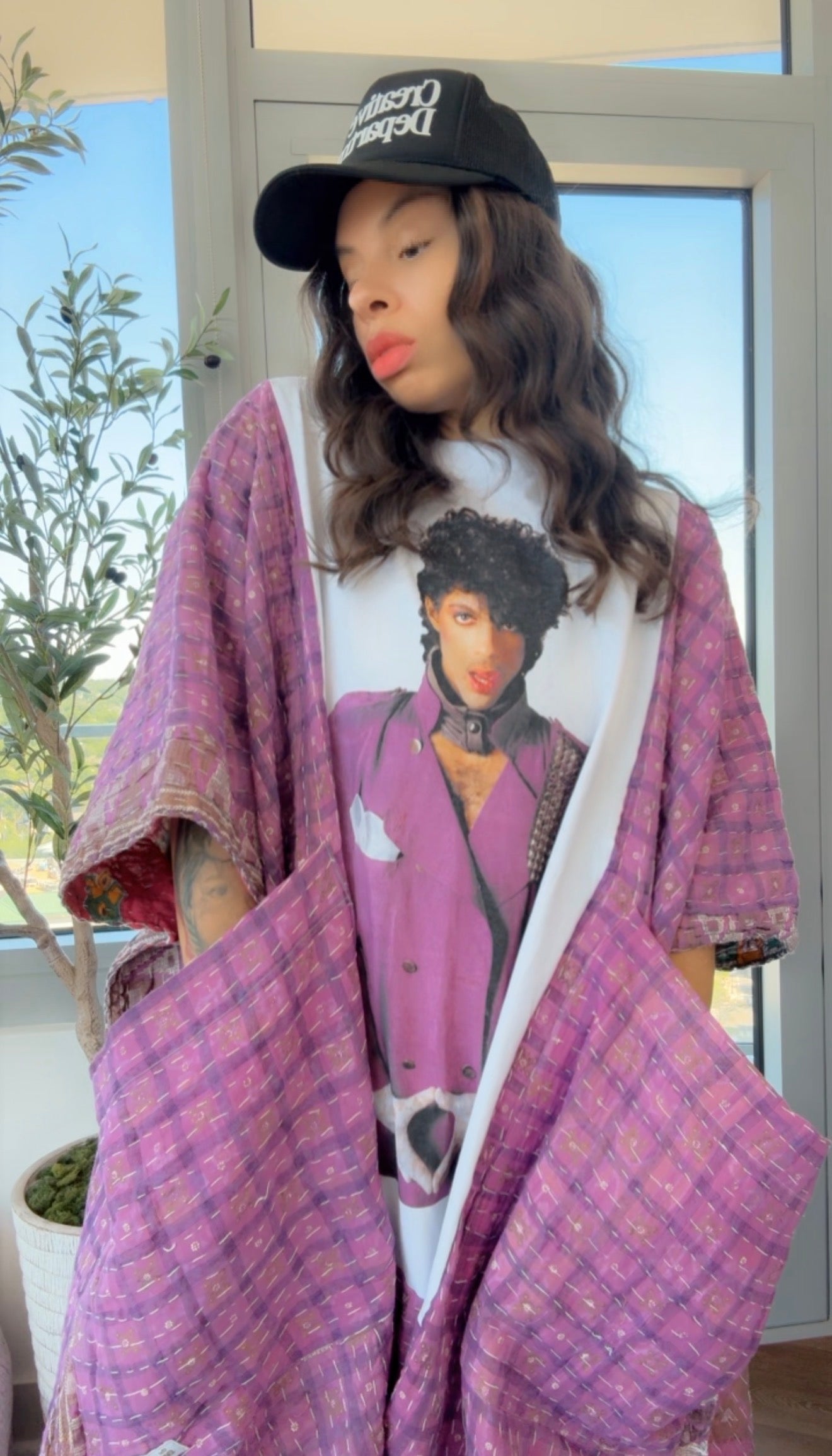 * RARE Prince Hand Painted Original Kantha Band Tee Muu (Top Tier Premium) Collectors Vault
