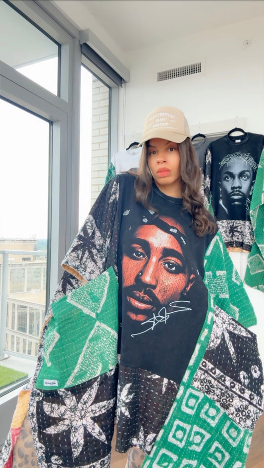 * 7/24 Drop Tupac Original Kantha Band Tee Muu (Top Tier Premium) Collectors Vault
