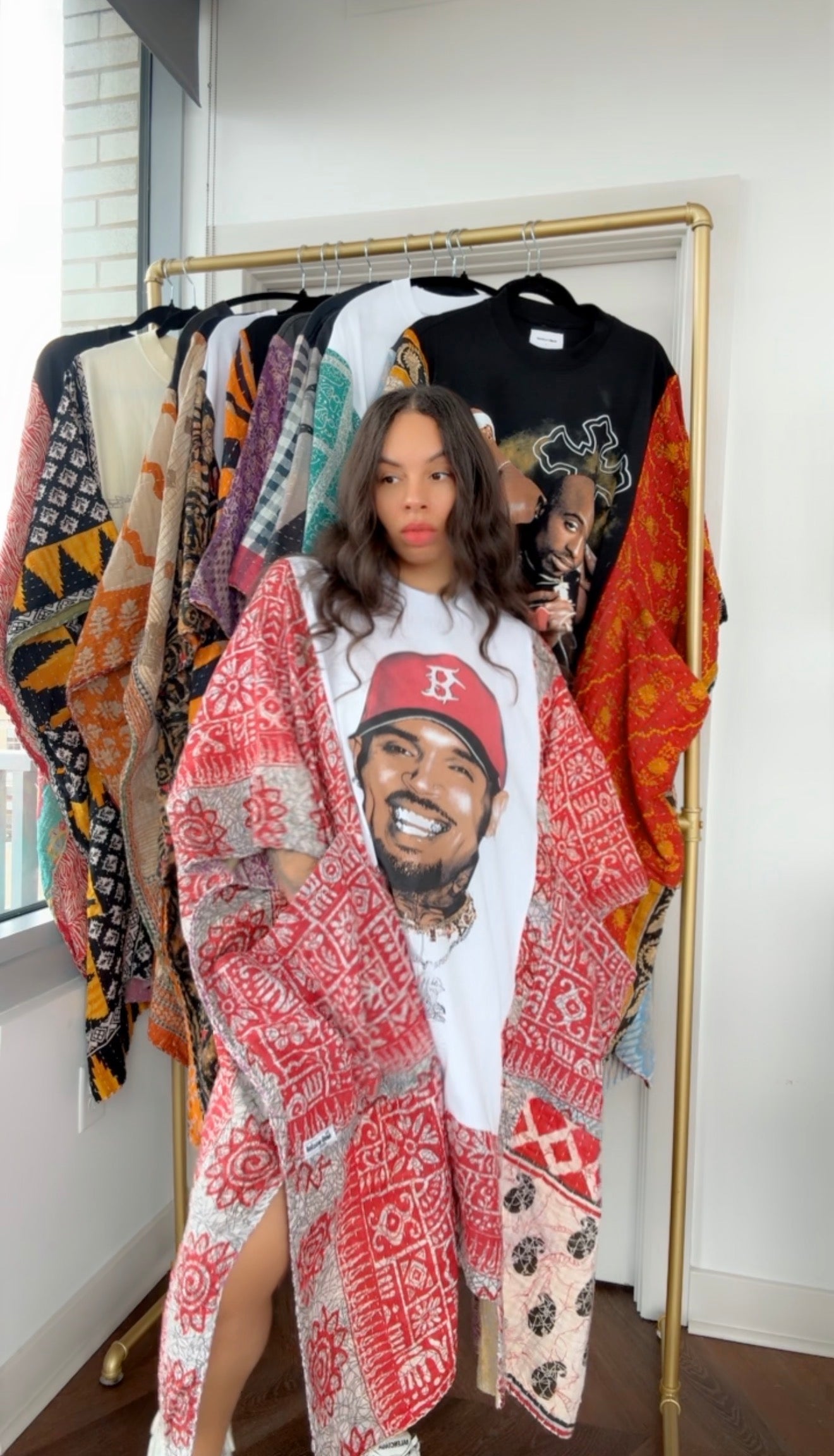 ** RARE Chris Brown Original Kantha Band Tee Muu (Premium)