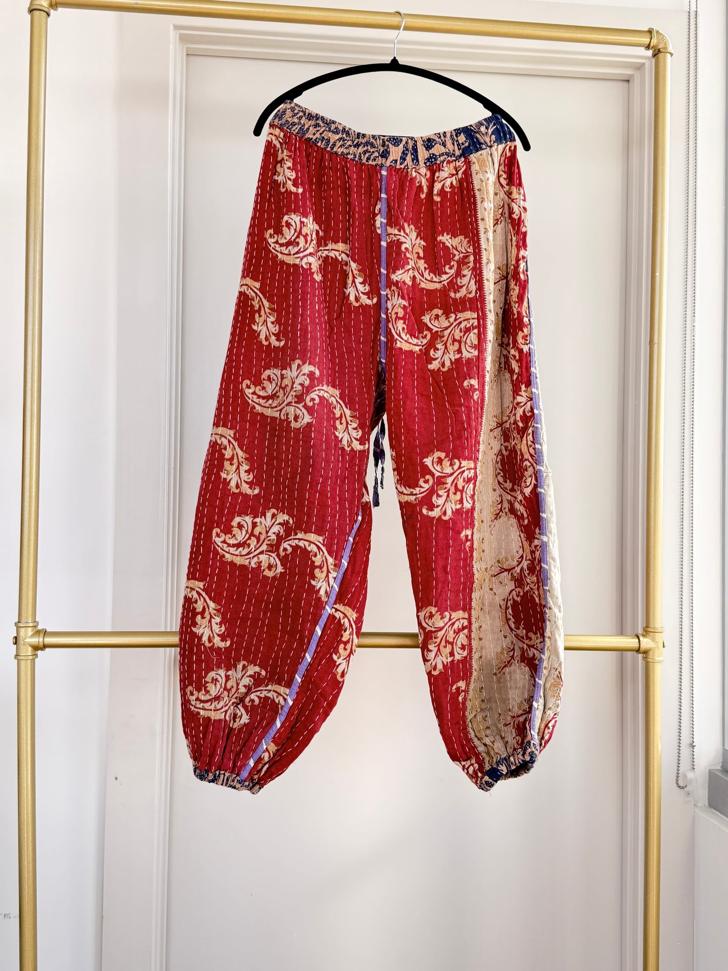 ** Reversible Kantha Jogger Pant (only)