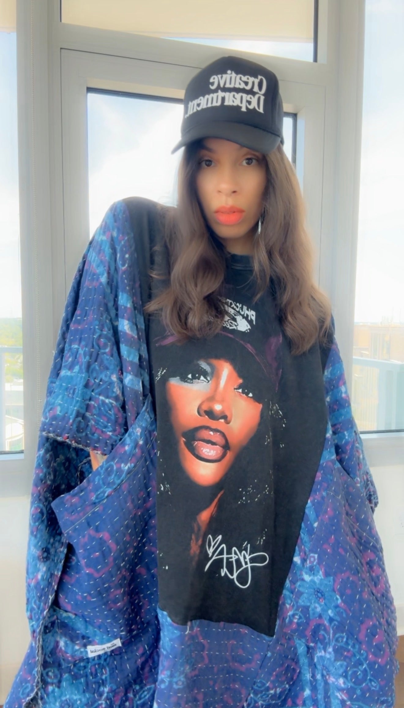 * 8/28 Drop SZA (Hand Dyed) Original Kantha Band Tee Muu (Top Tier Premium) Collectors Vault