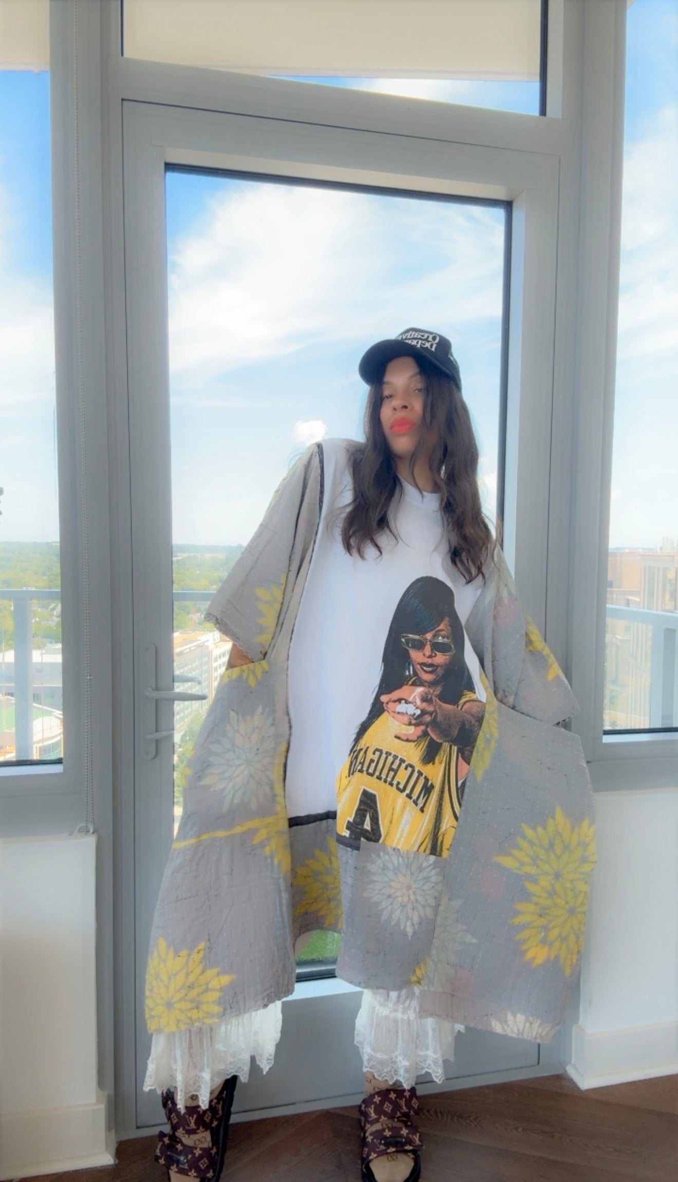 * 8/28 Drop Aaliyah Original Kantha Band Tee Muu (Top Tier Premium) Collectors Vault