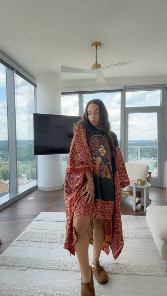 *Diana Ross Original Kantha Band Tee Muu