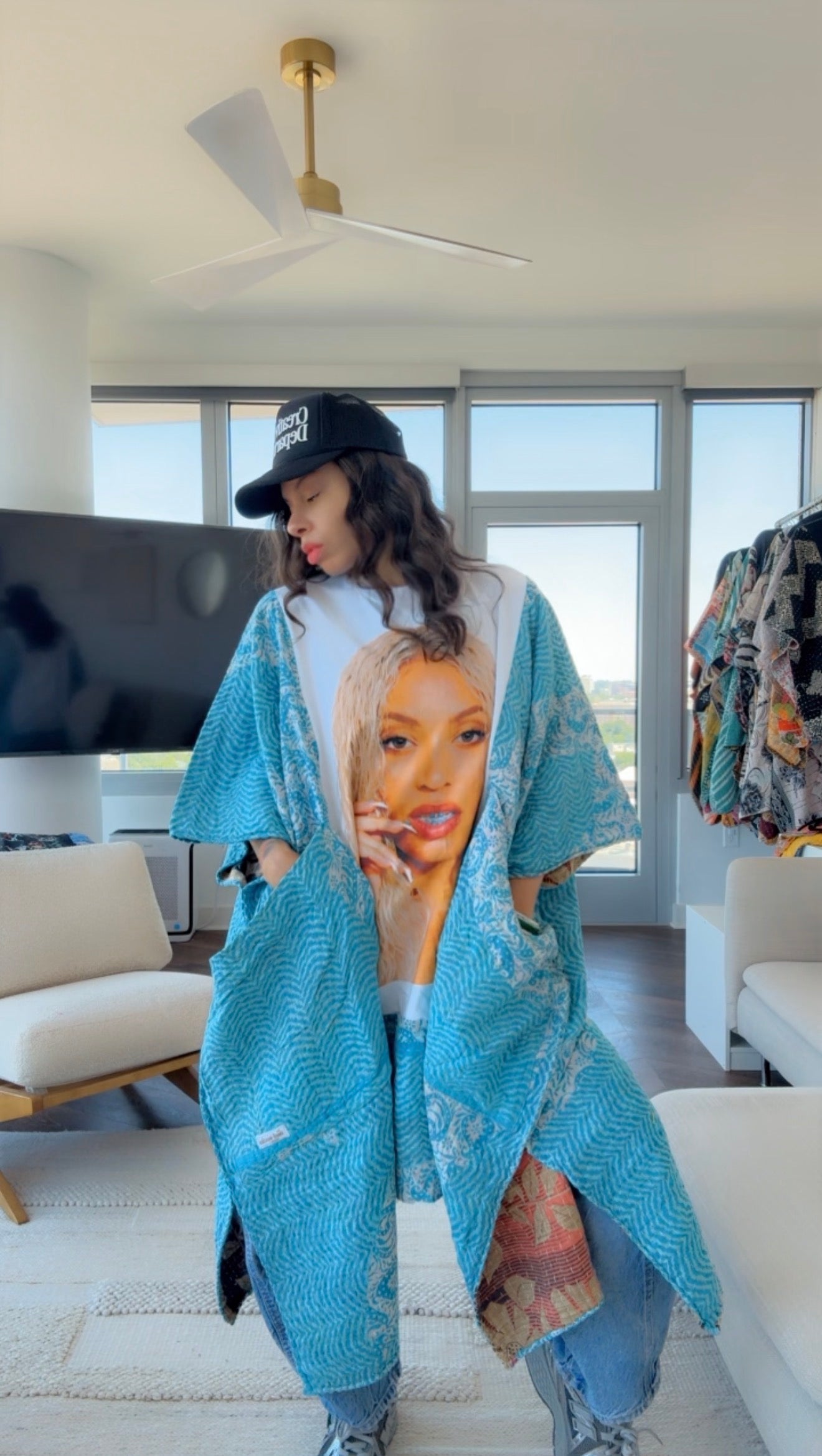* Beyoncé Original Kantha Band Tee Muu (Top Tier Premium)