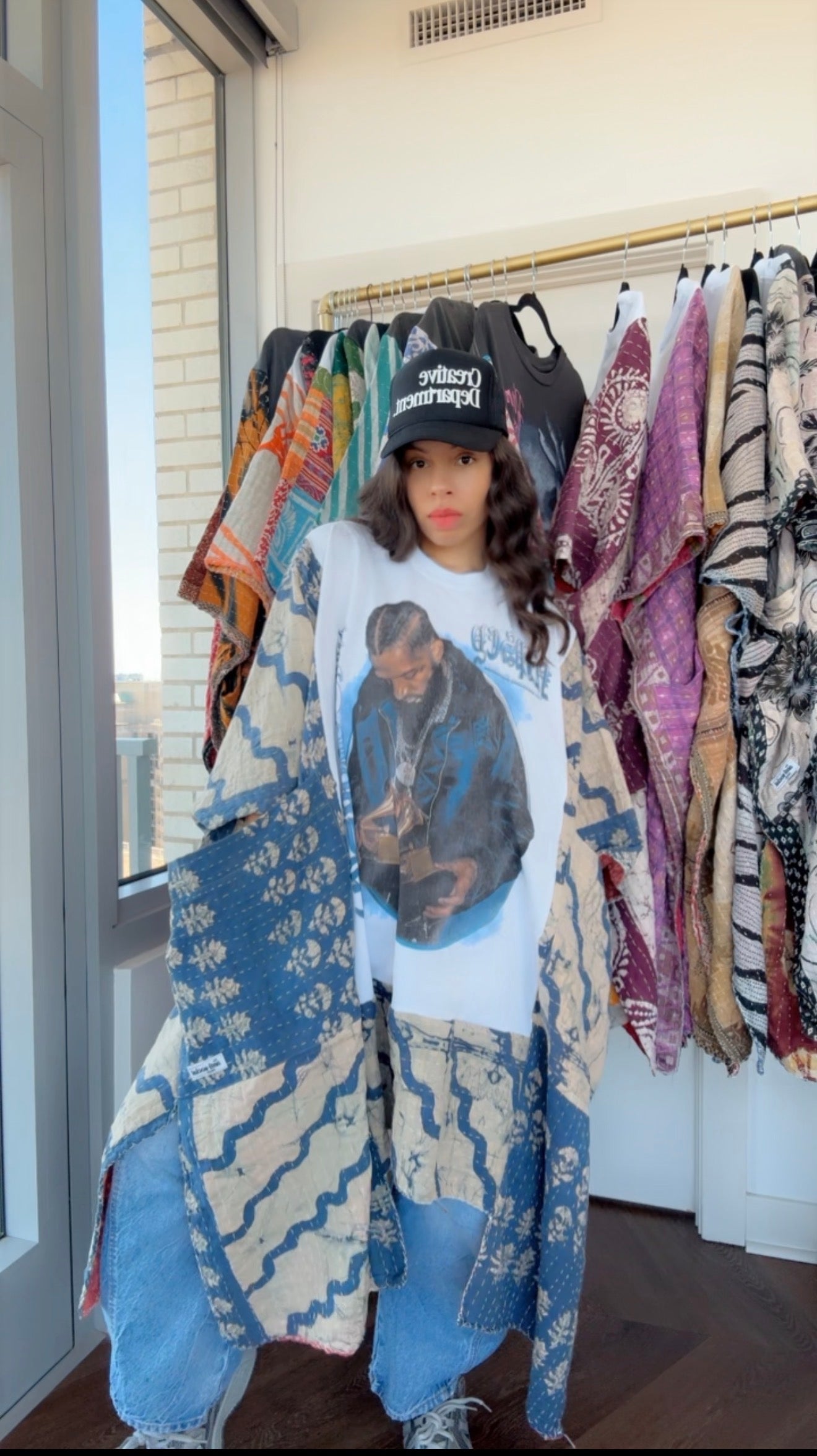 * Nipsey Hussle Original Kantha Band Tee Muu (Top Tier Premium)