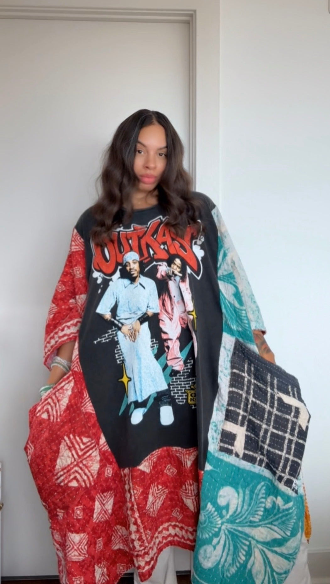 9/18 MUU of the Week OutKast Original Kantha Band Tee Kaftan (Premium)