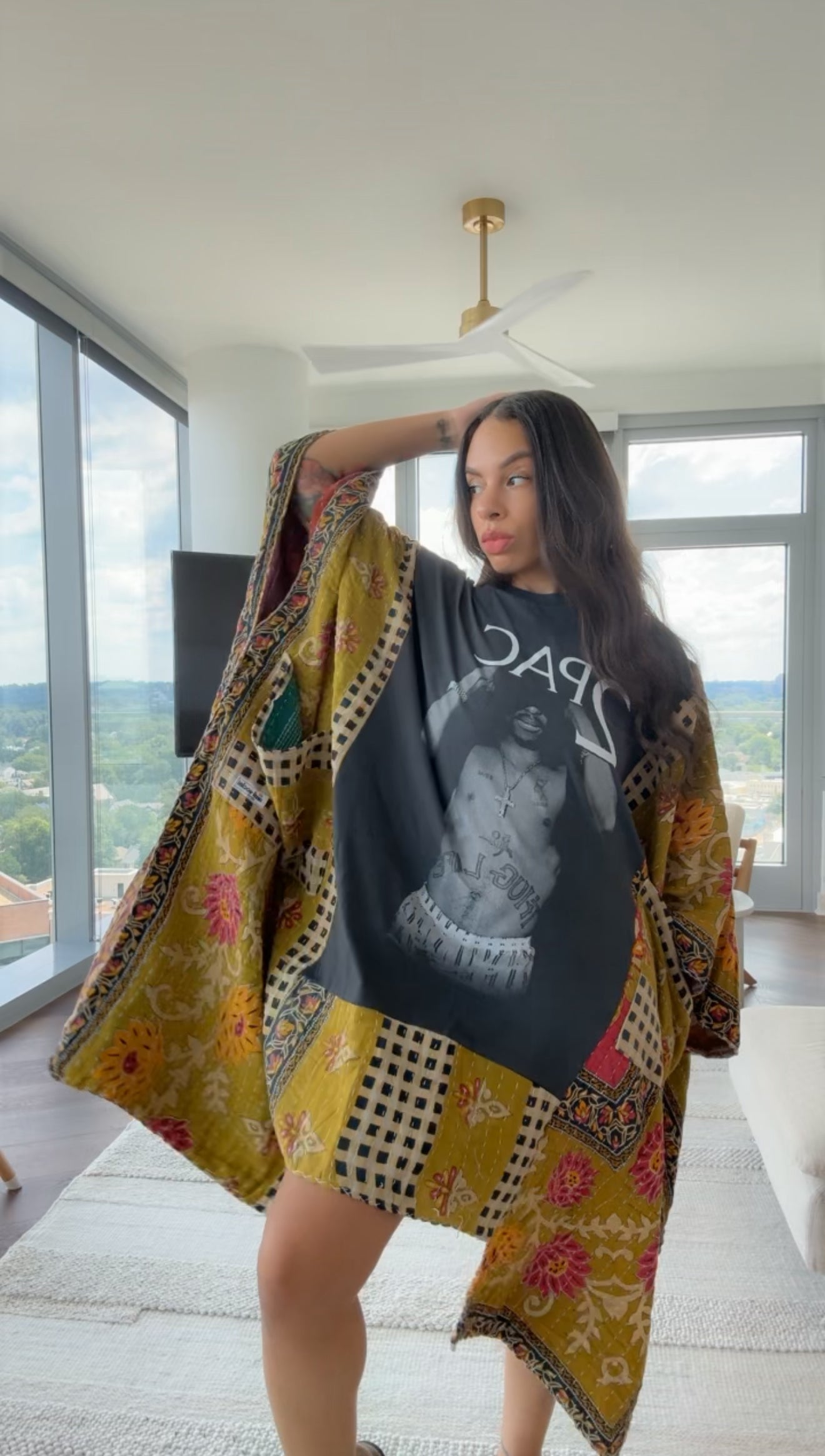 *Tupac Original Kantha Band Tee Muu