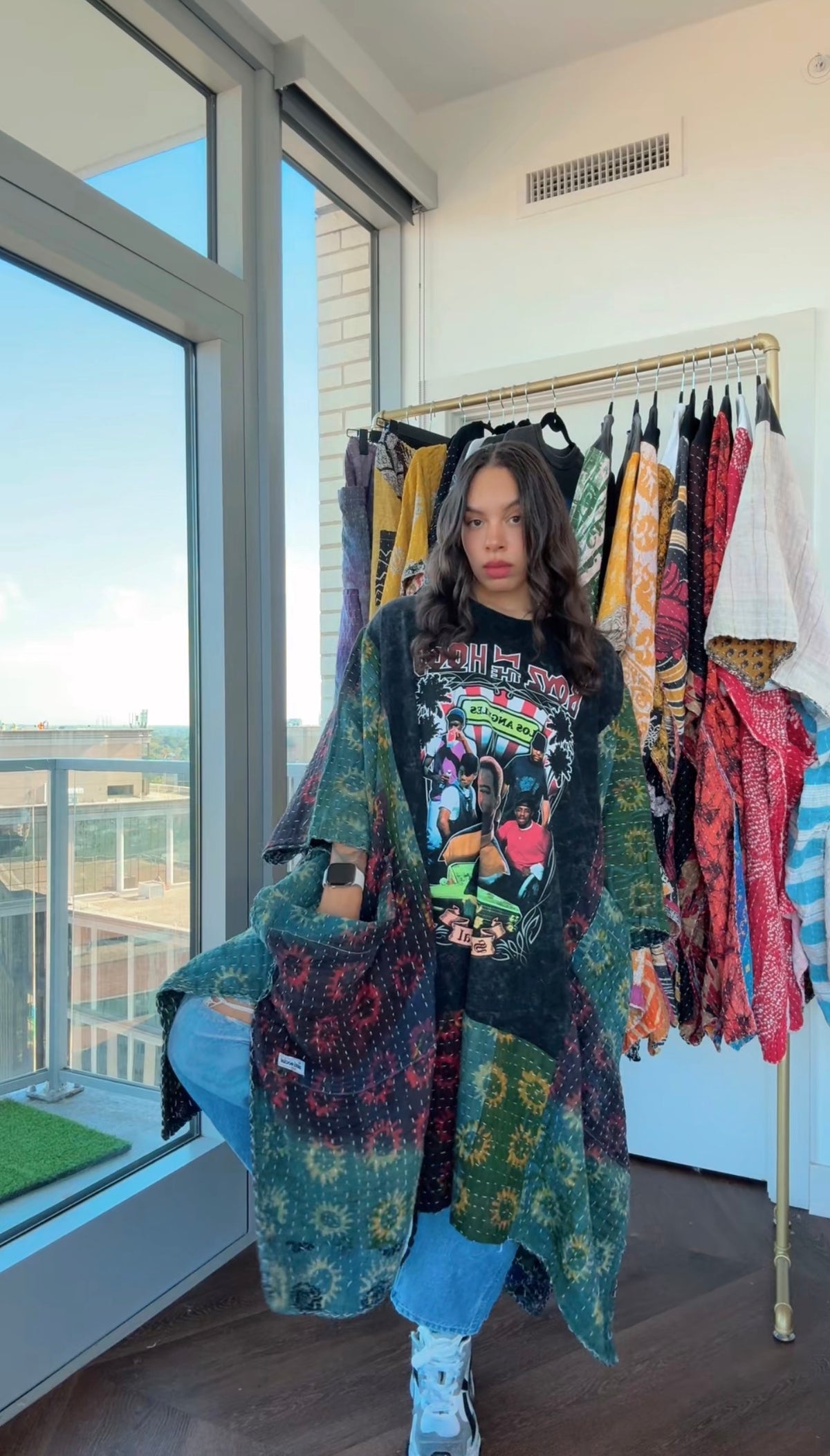 * 10/16 Drop Boyz N The Hood Original Kantha Band Tee Kaftan (Top Tier Premium) Collectors Vault