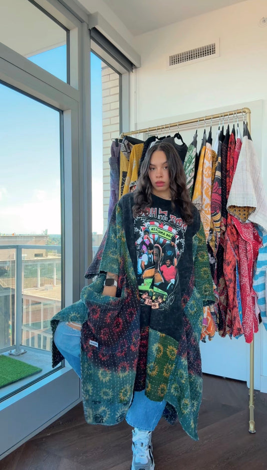 * 10/16 Drop Boyz N The Hood Original Kantha Band Tee Kaftan (Top Tier Premium) Collectors Vault