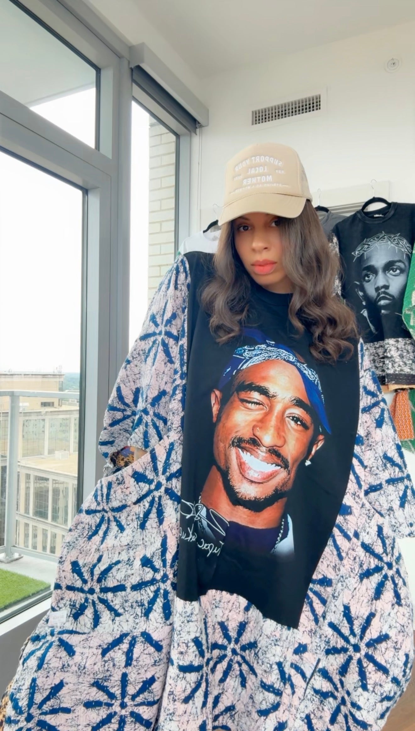 * 7/24 Drop Tupac Original Kantha Band Tee Muu (Top Tier Premium) Collectors Vault