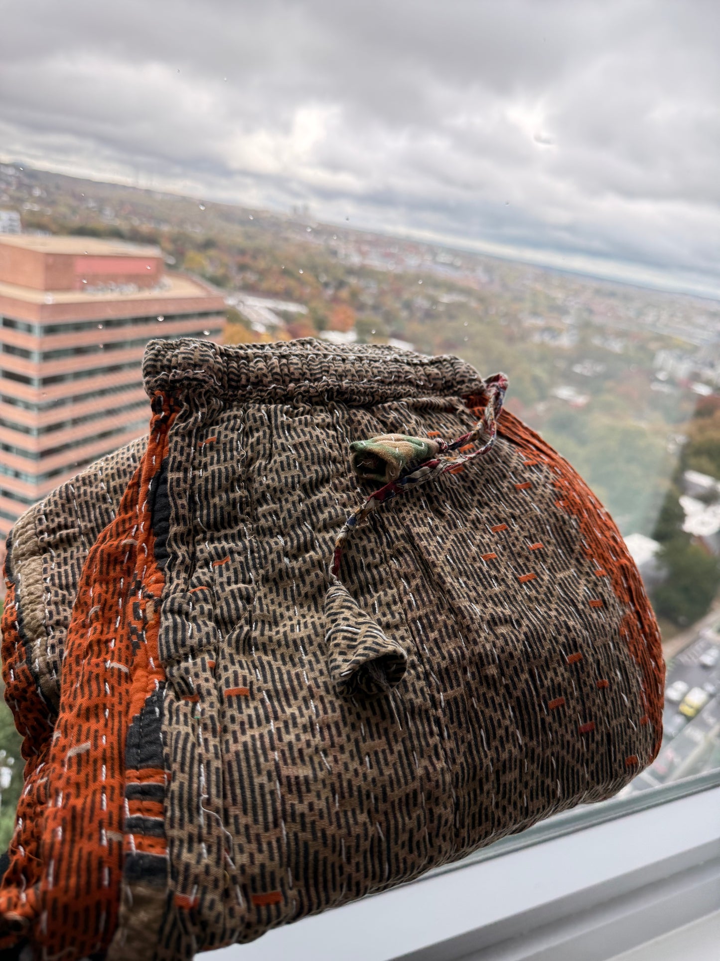 *Reversible Kantha Lounge Pants