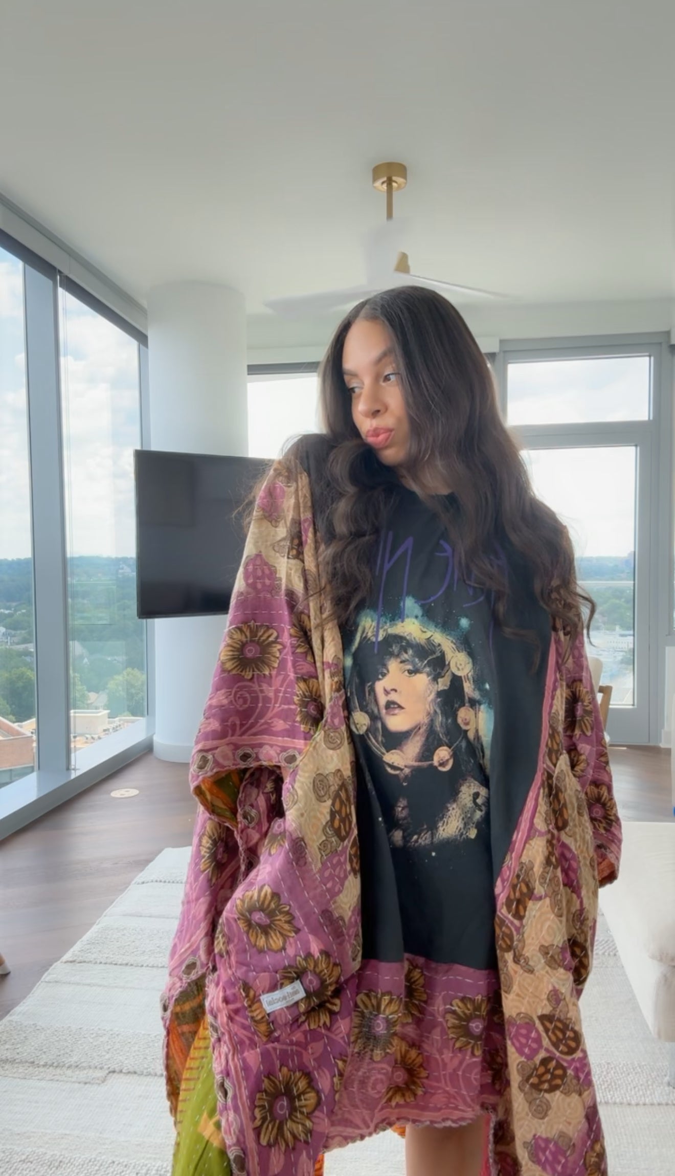 *Stevie Nicks Original Kantha Band Tee Muu