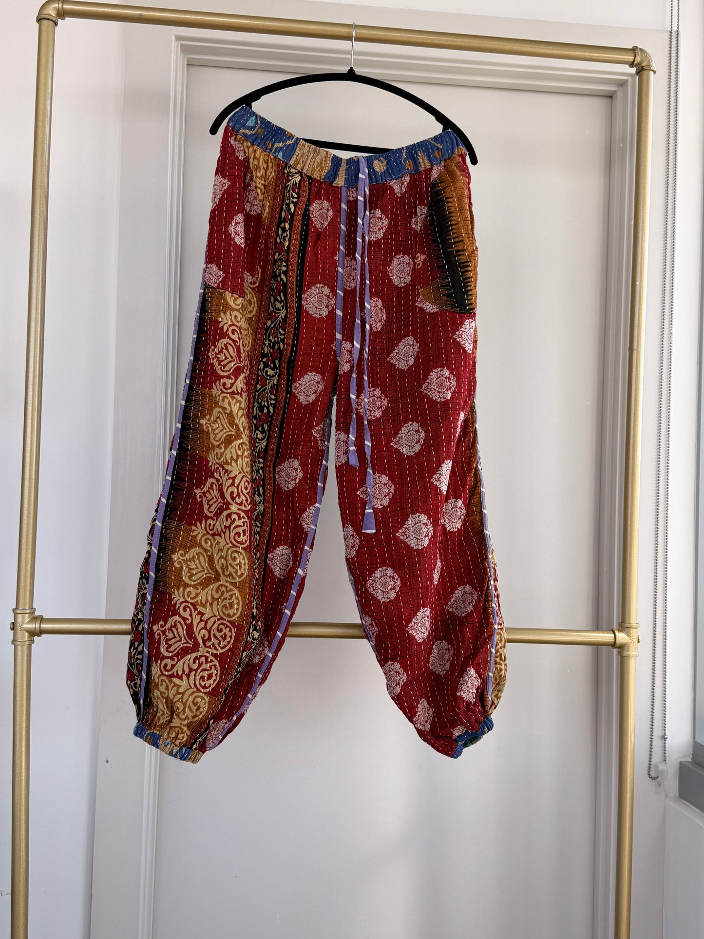 Reversible Kantha Jogger Pant (only)