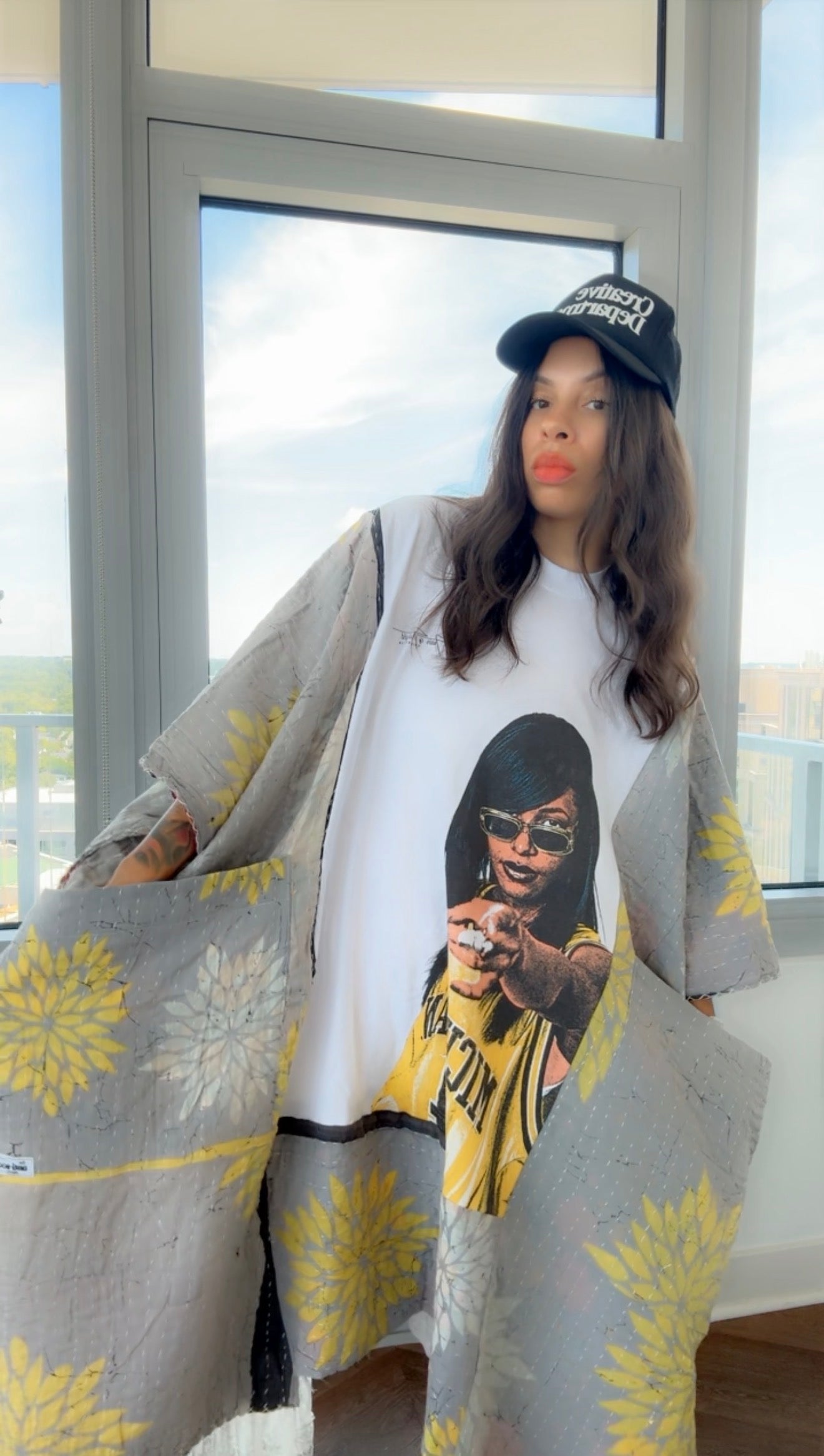 * 8/28 Drop Aaliyah Original Kantha Band Tee Muu (Top Tier Premium) Collectors Vault