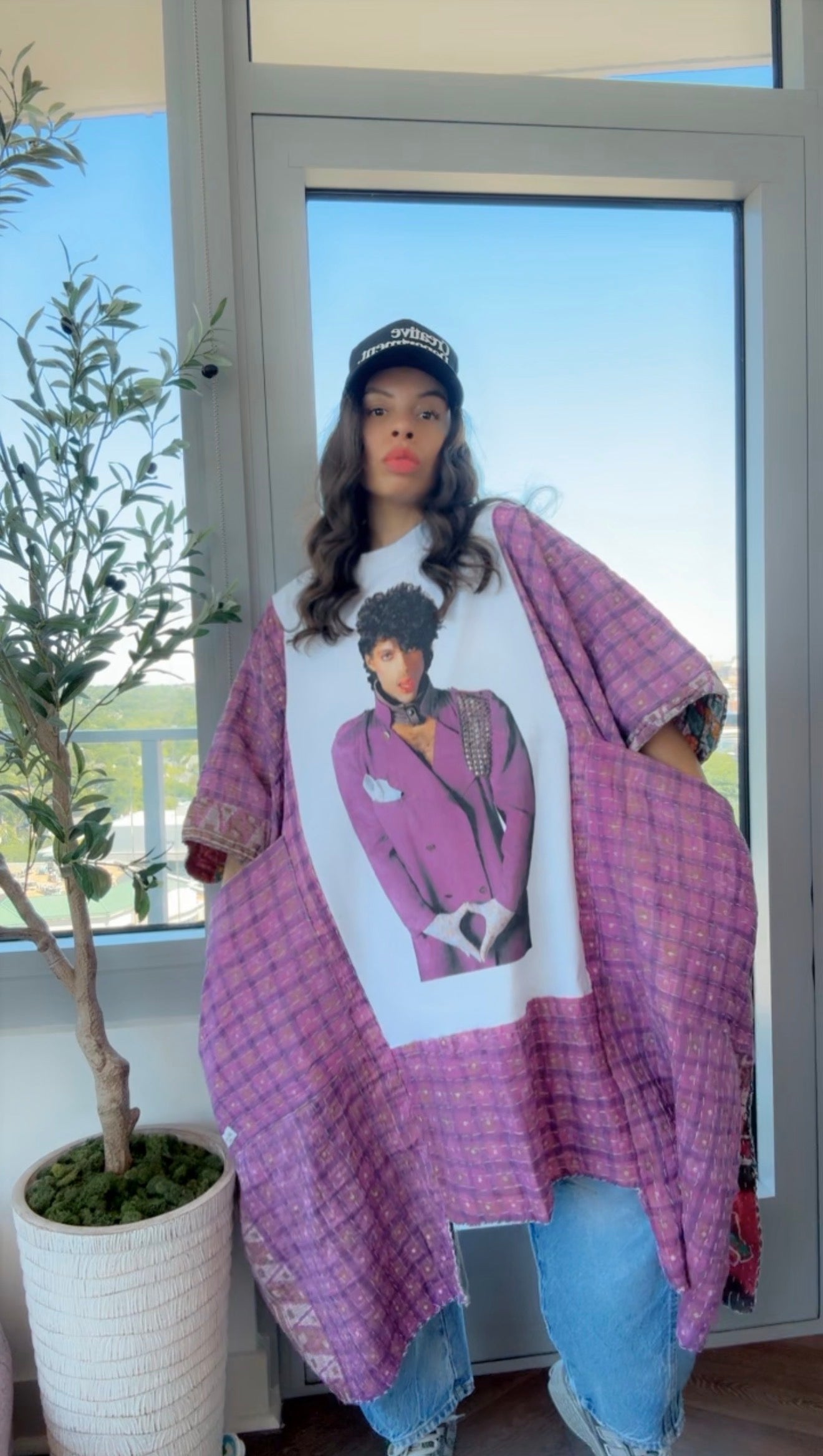 * RARE Prince Hand Painted Original Kantha Band Tee Muu (Top Tier Premium) Collectors Vault