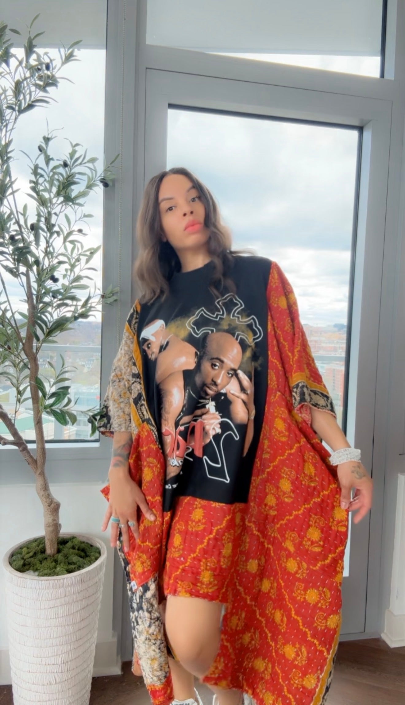 Tupac Original Kantha Band Tee Muu (Premium)