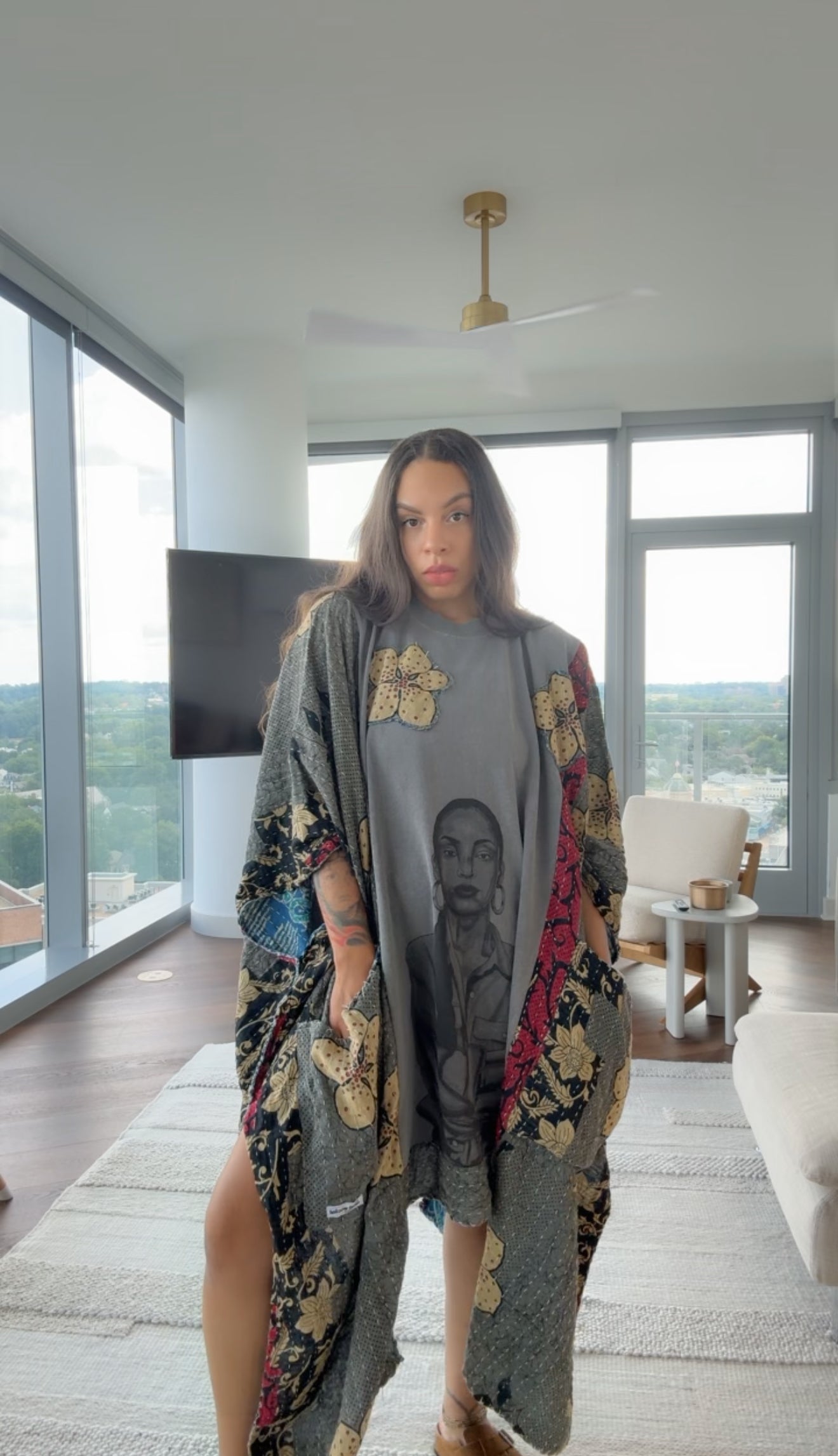 *Listing To Purchase a Custom Original Kantha Band Tee Muu