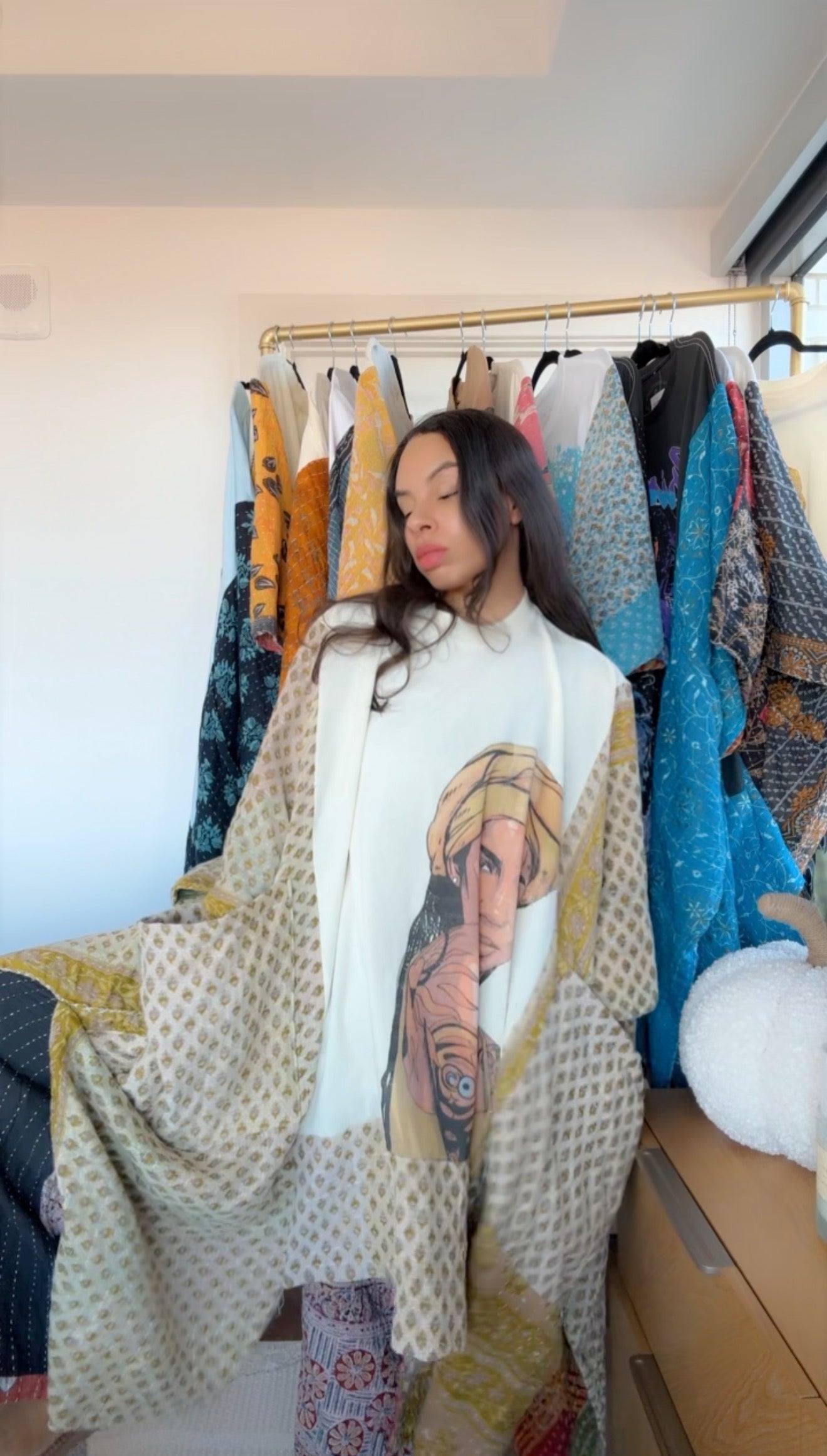 Jhene Aiko Original Kantha Band Tee Muu