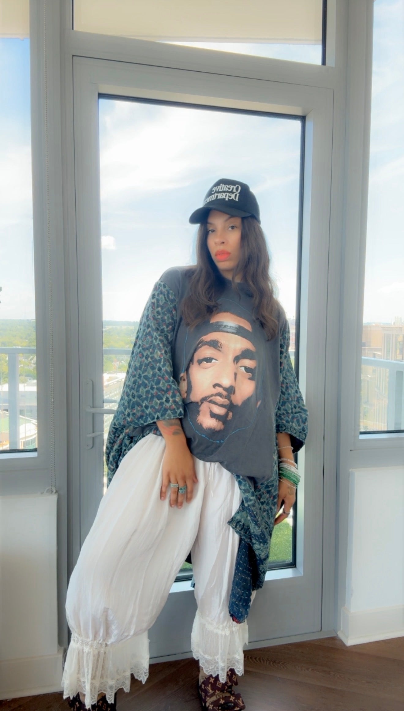 * 8/28 Drop Nipsey Hussle (Hand Dyed) Original Kantha Band Tee Muu (Top Tier Premium) Collectors Vault