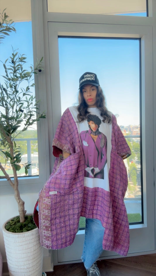 * RARE Prince Hand Painted Original Kantha Band Tee Muu (Top Tier Premium) Collectors Vault