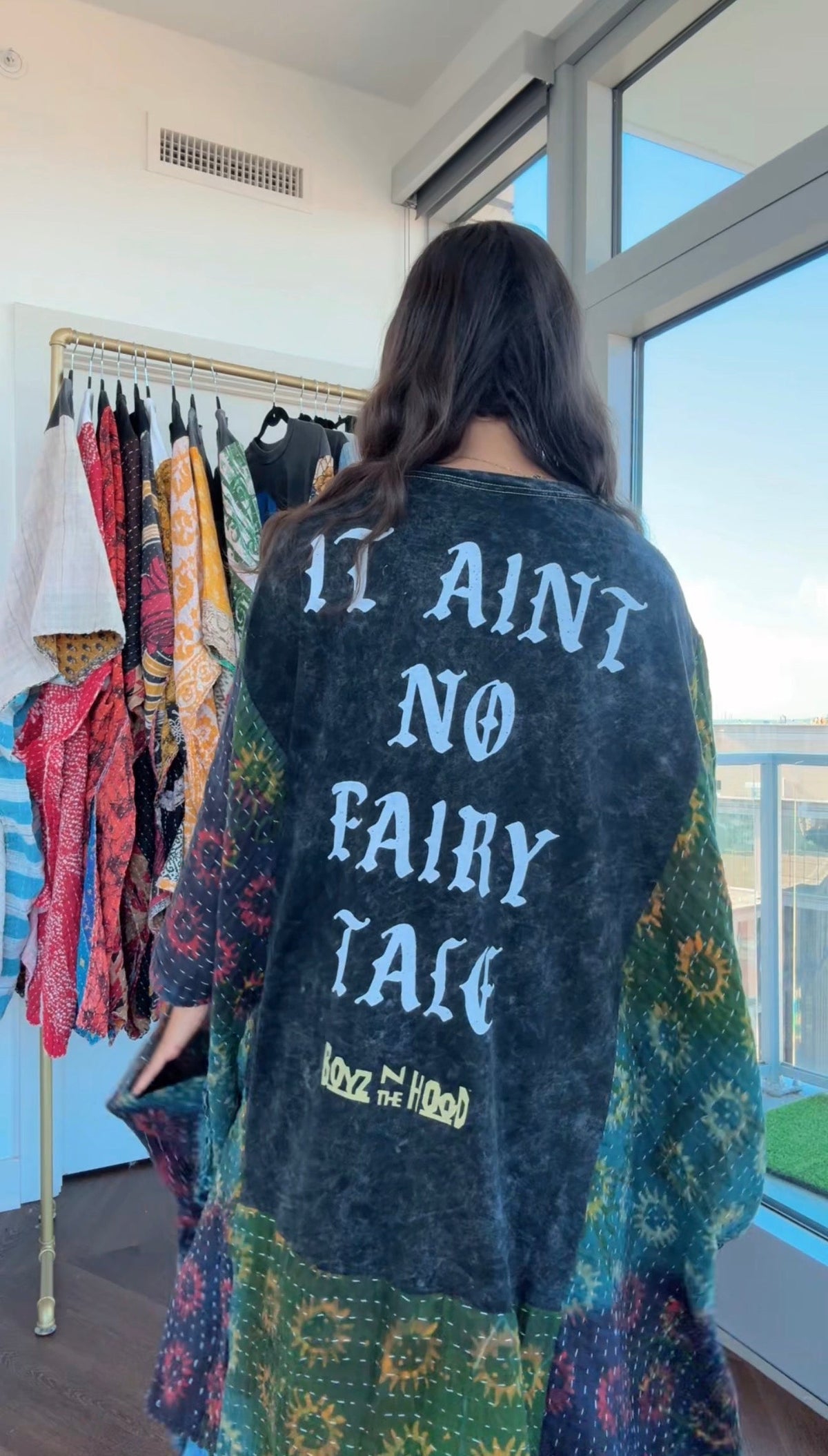 * 10/16 Drop Boyz N The Hood Original Kantha Band Tee Kaftan (Top Tier Premium) Collectors Vault