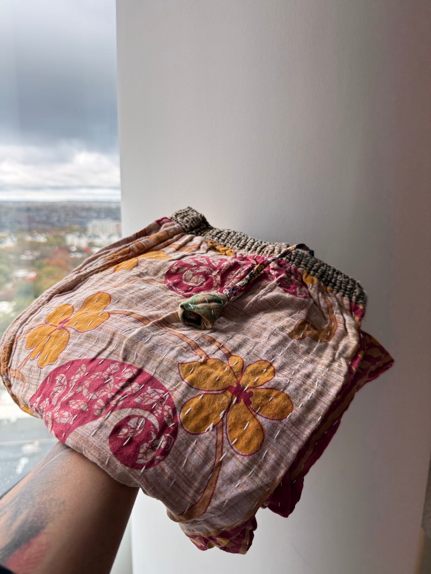 *Reversible Kantha Lounge Pants