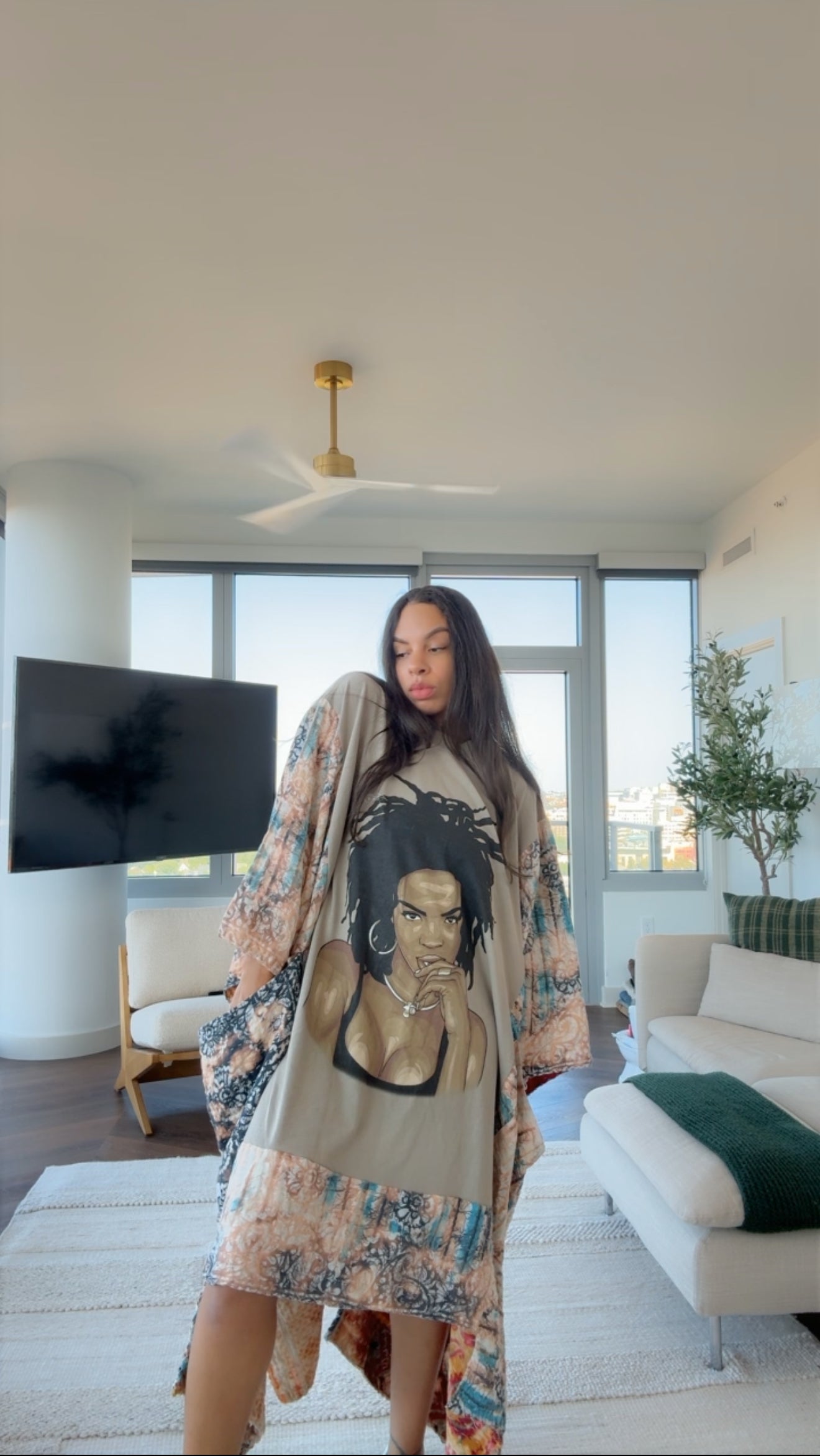 *Listing To Purchase a Custom Original Kantha Band Tee Muu