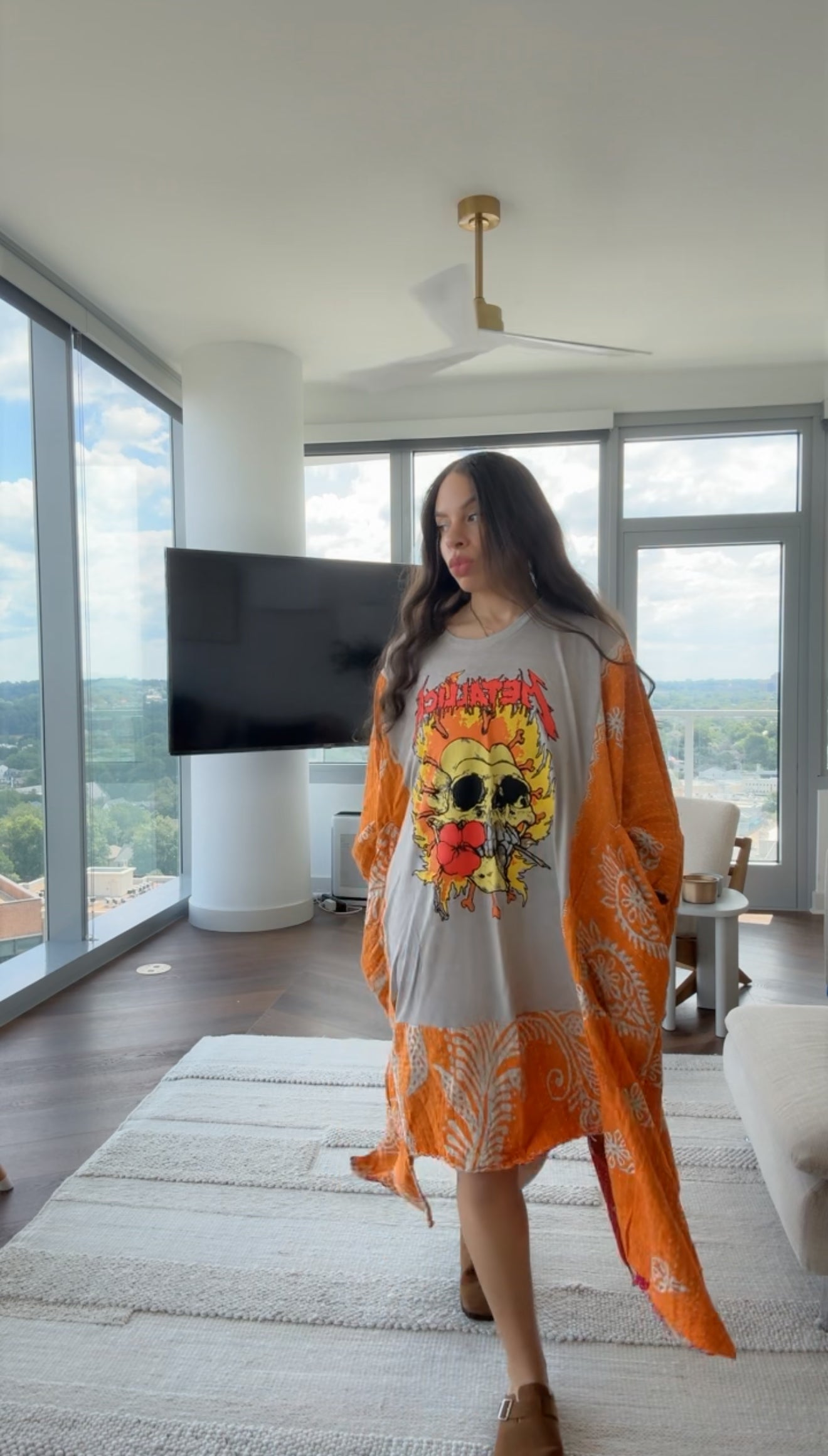 *Metallica Original Kantha Band Tee Muu