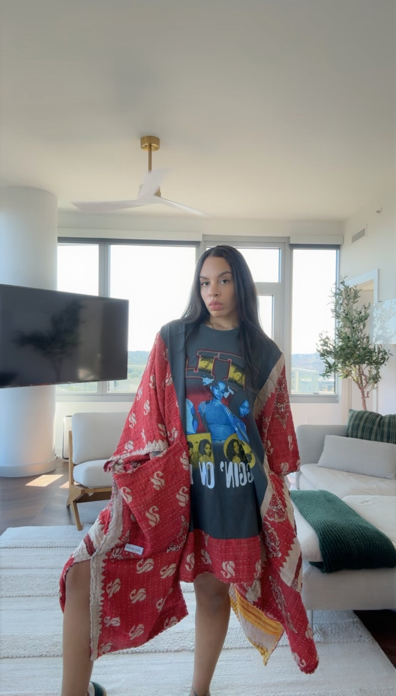 *TLC Original Kantha Band Tee Muu