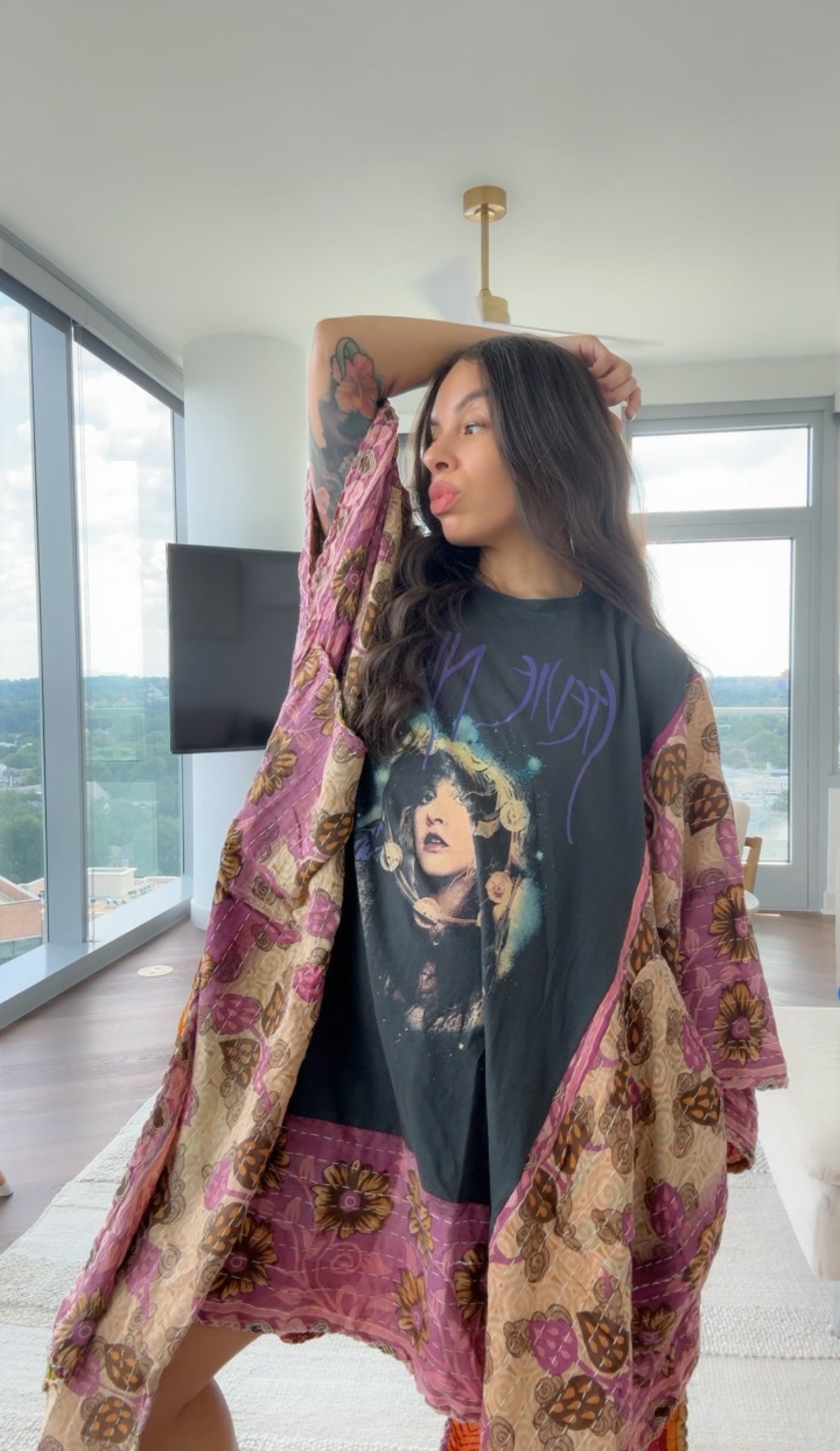 *Stevie Nicks Original Kantha Band Tee Muu