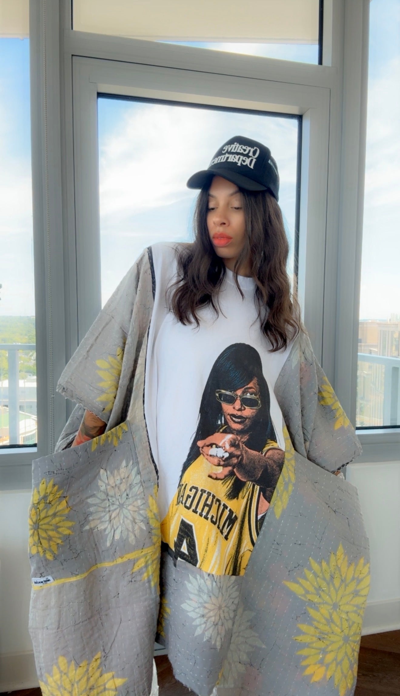 * 8/28 Drop Aaliyah Original Kantha Band Tee Muu (Top Tier Premium) Collectors Vault