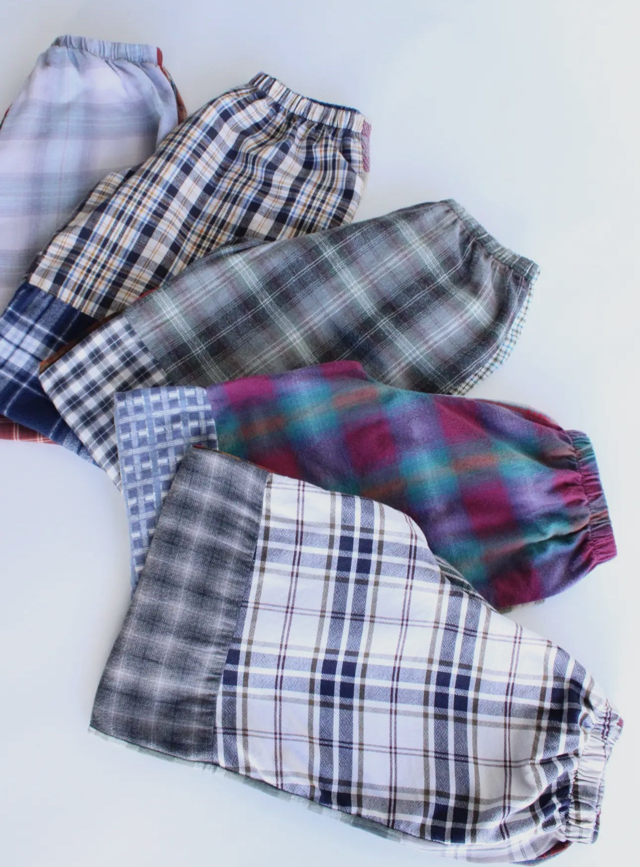 Up-Cycled Flannel Pants