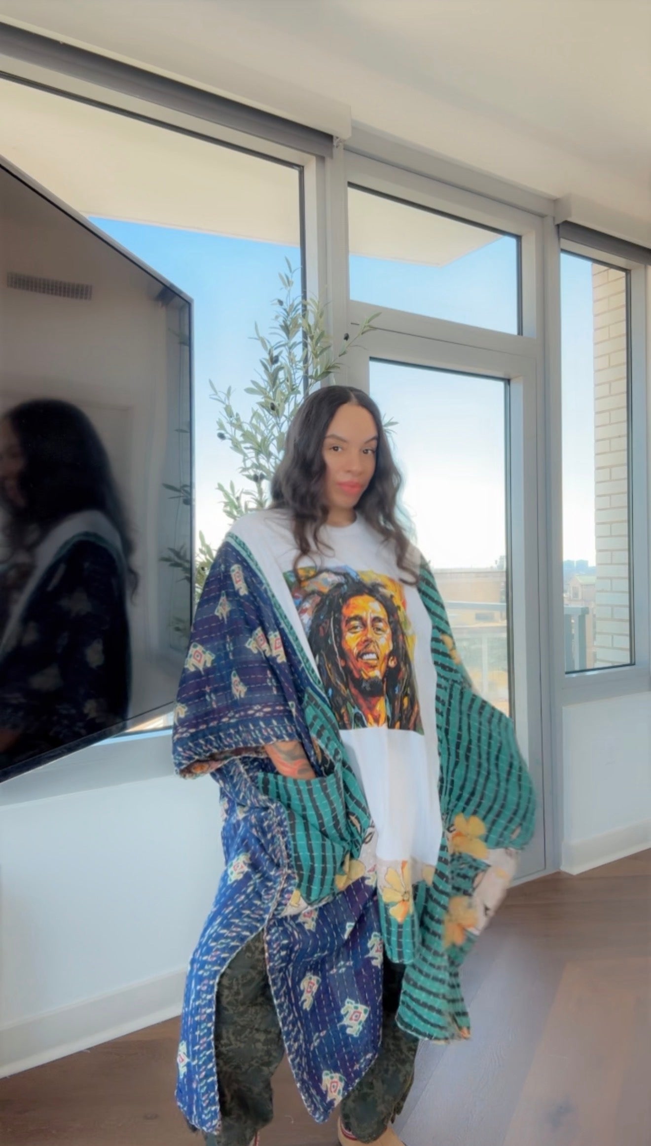 ** Bob Marley Original Kantha Band Tee Muu