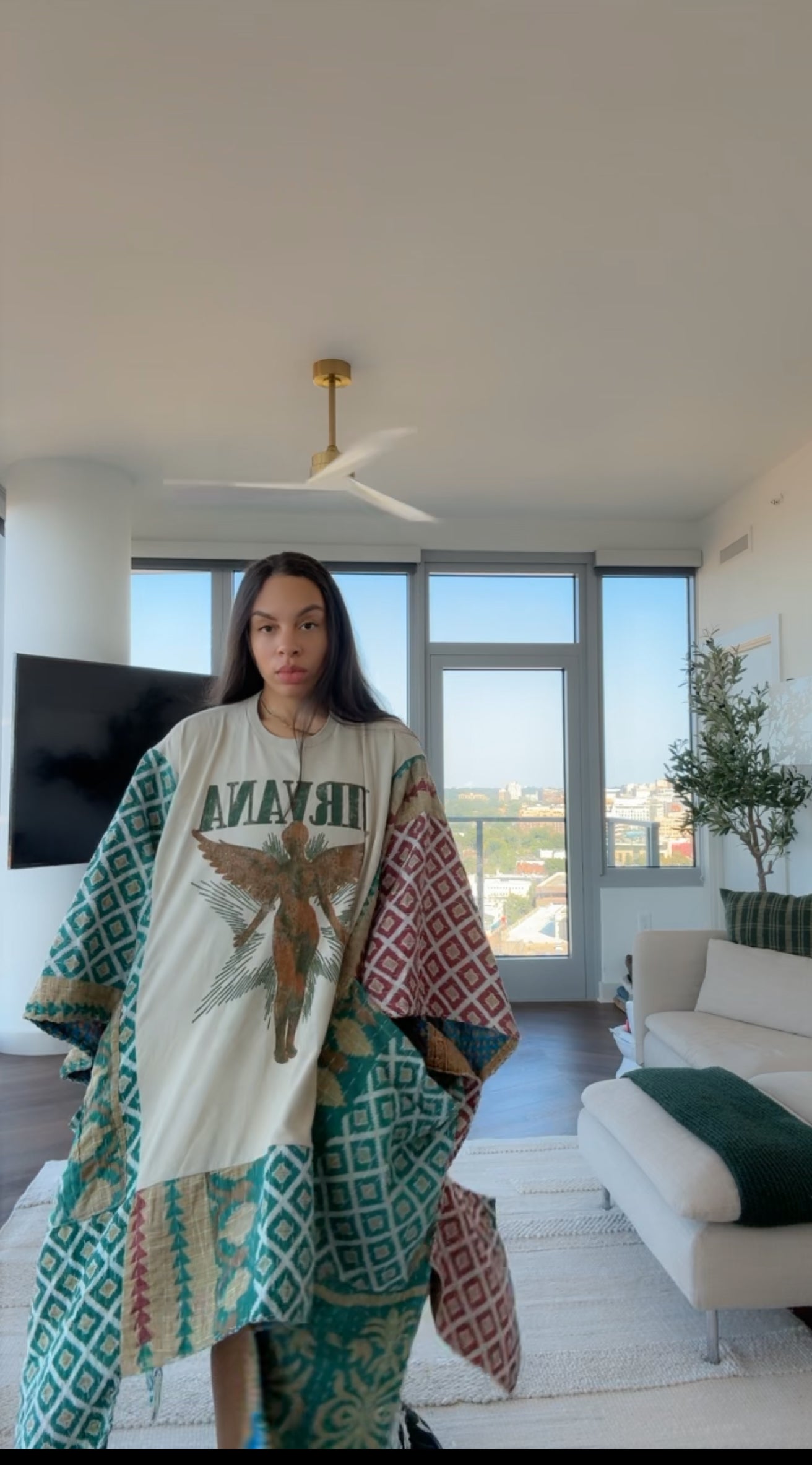 *Listing To Purchase a Custom Original Kantha Band Tee Muu