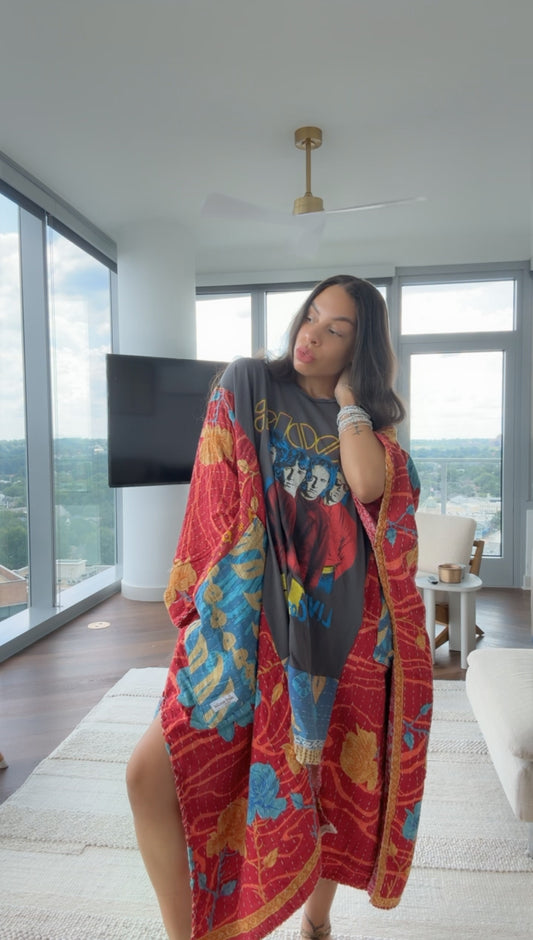 *The Doors Original Kantha Band Tee Muu