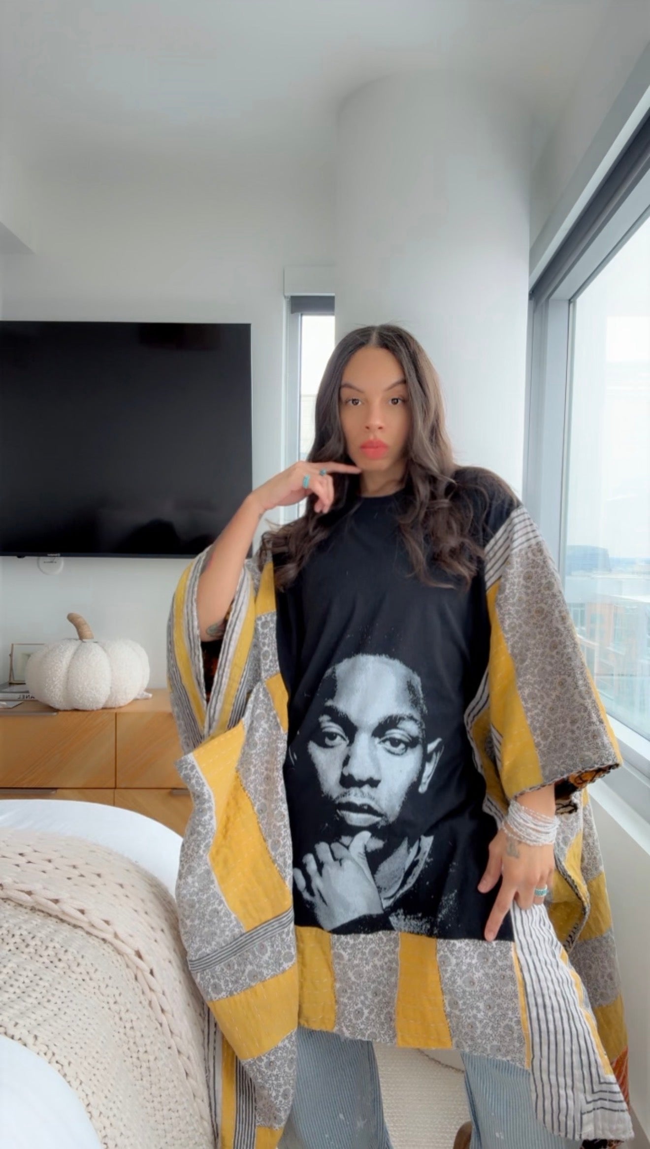 ** Kendrick Lamar Original Kantha Band Tee Muu