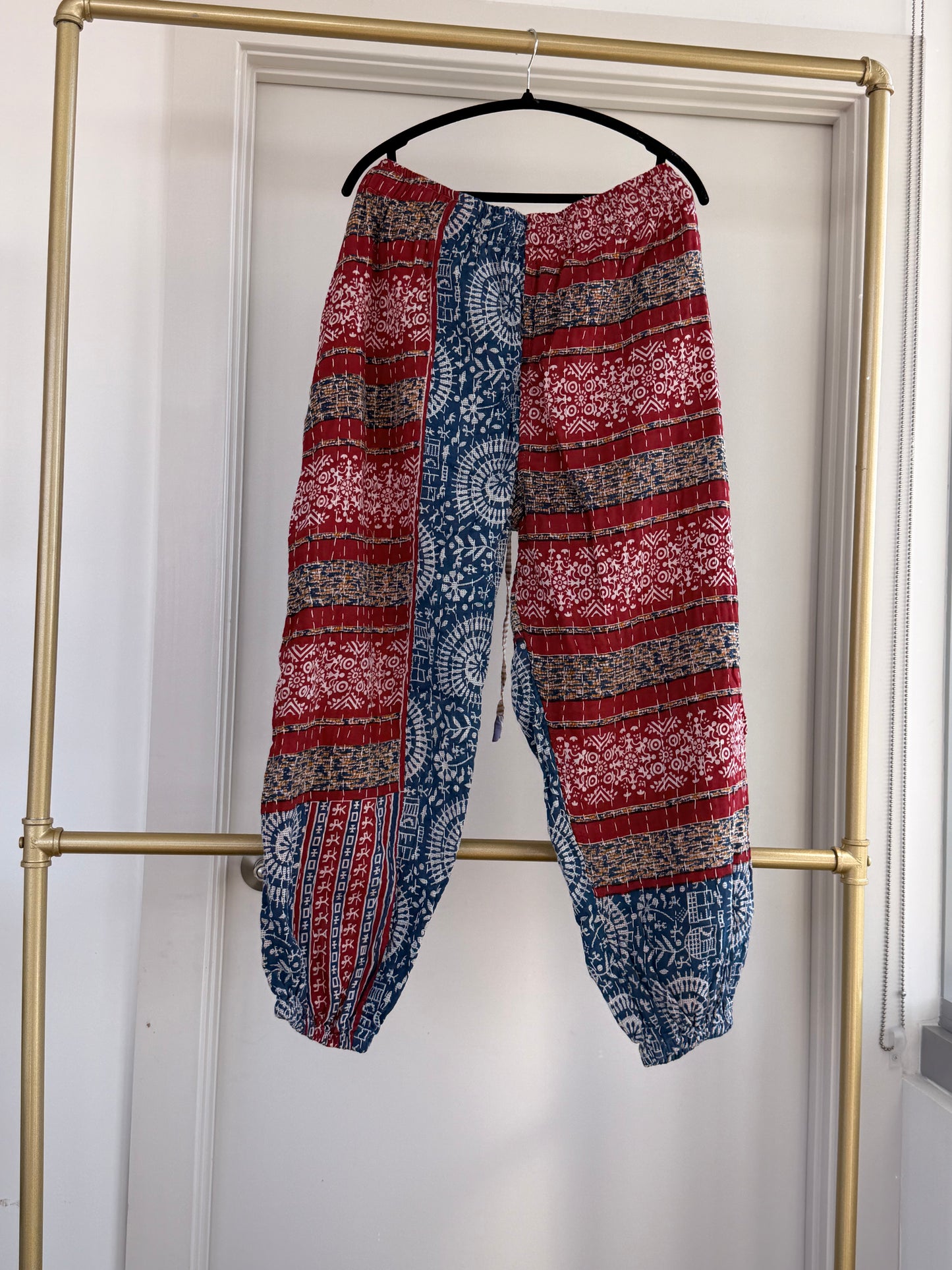 ** Reversible Kantha Jogger Pants (only)