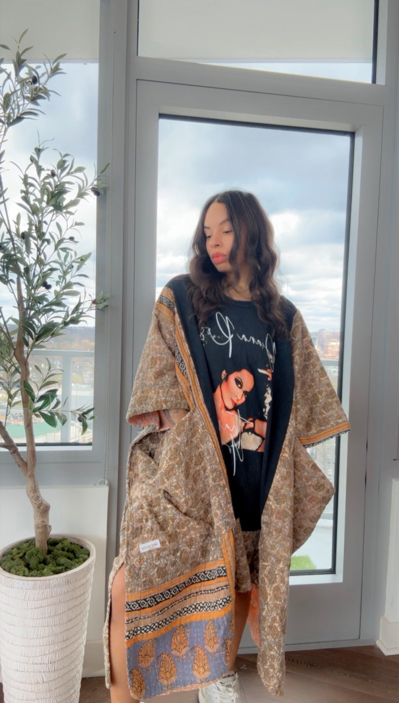 Diana Ross Original Kantha Band Tee Muu (Premium)