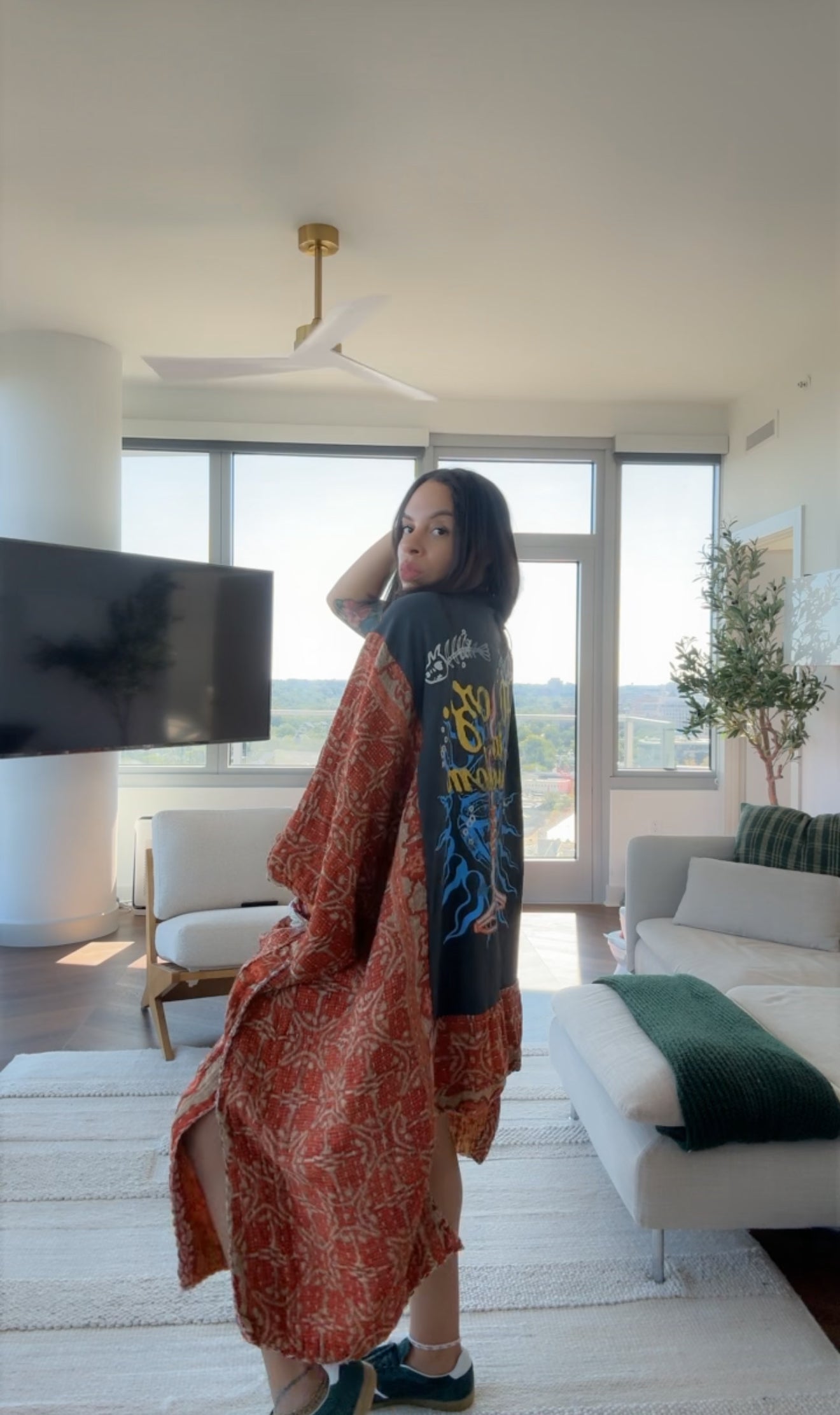 *Listing To Purchase a Custom Original Kantha Band Tee Muu