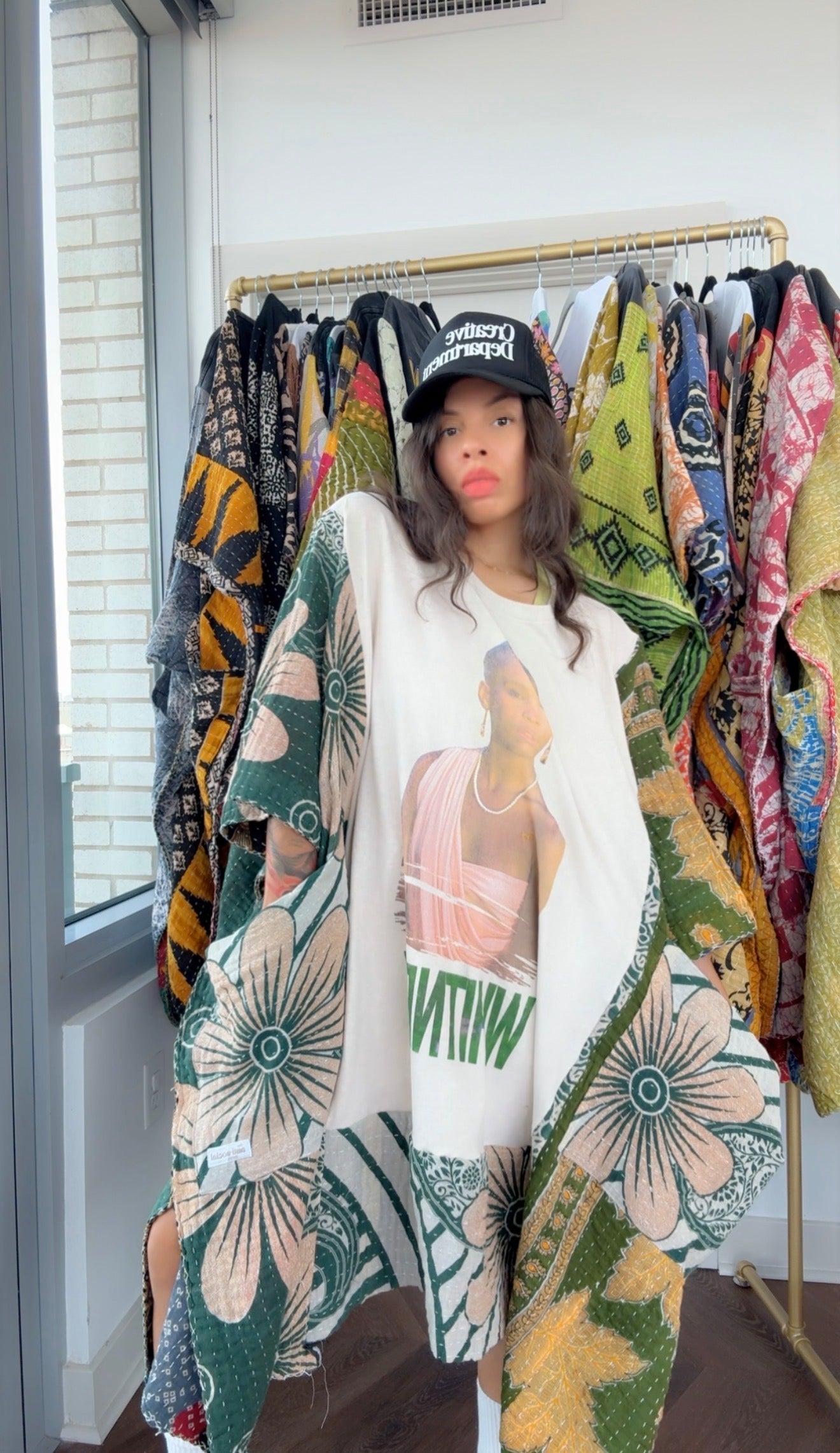 * A RARE Whitney Houston Original Kantha Band Tee Muu
